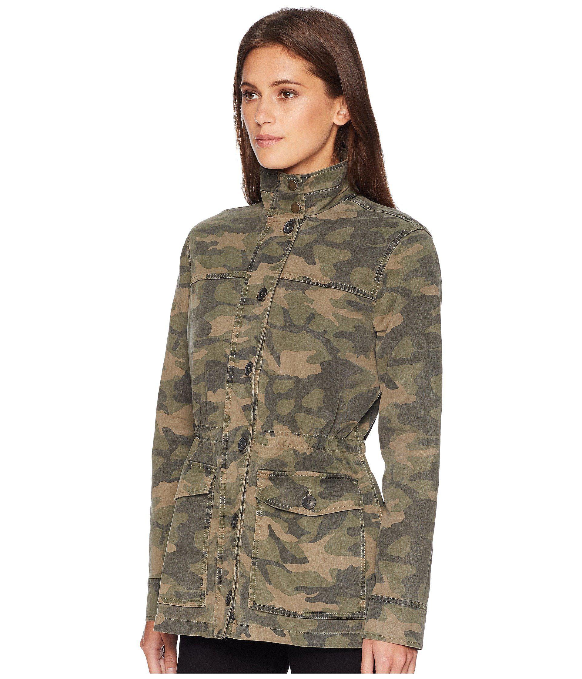 lucky brand camo jacket womens