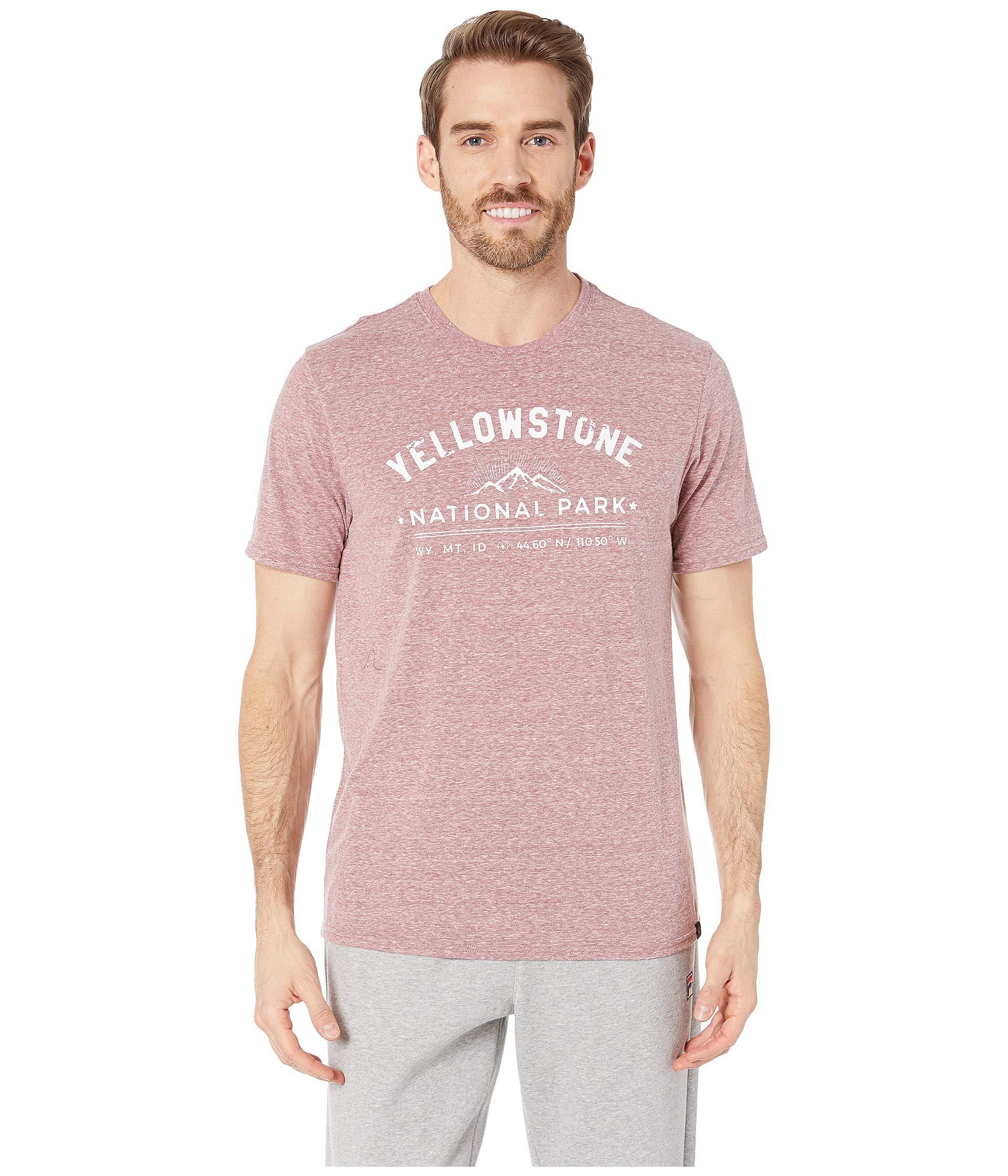 Threads For Thought Synthetic Yellowstone Graphic Tee in Brick Red (Red ...