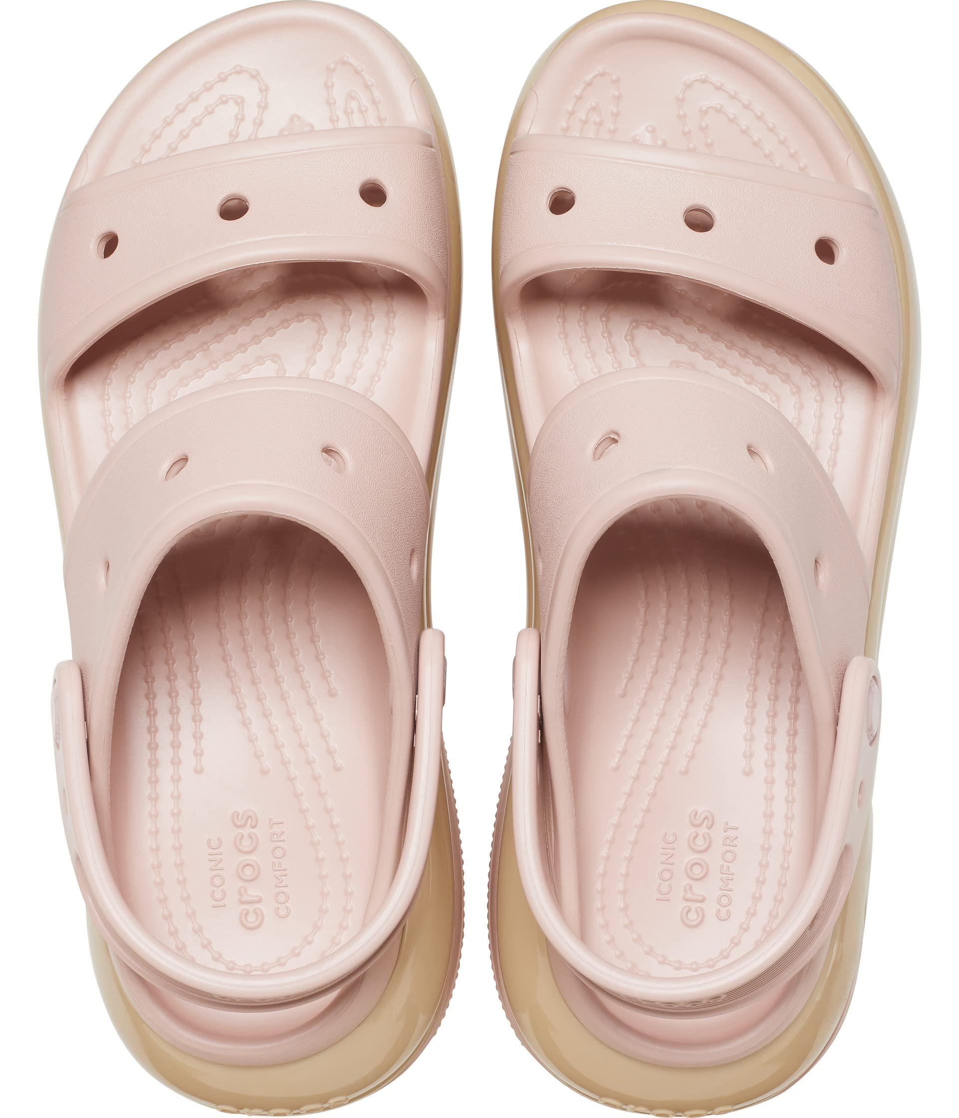 Crocs™ Classic Mega Crush Sandal in Pink | Lyst