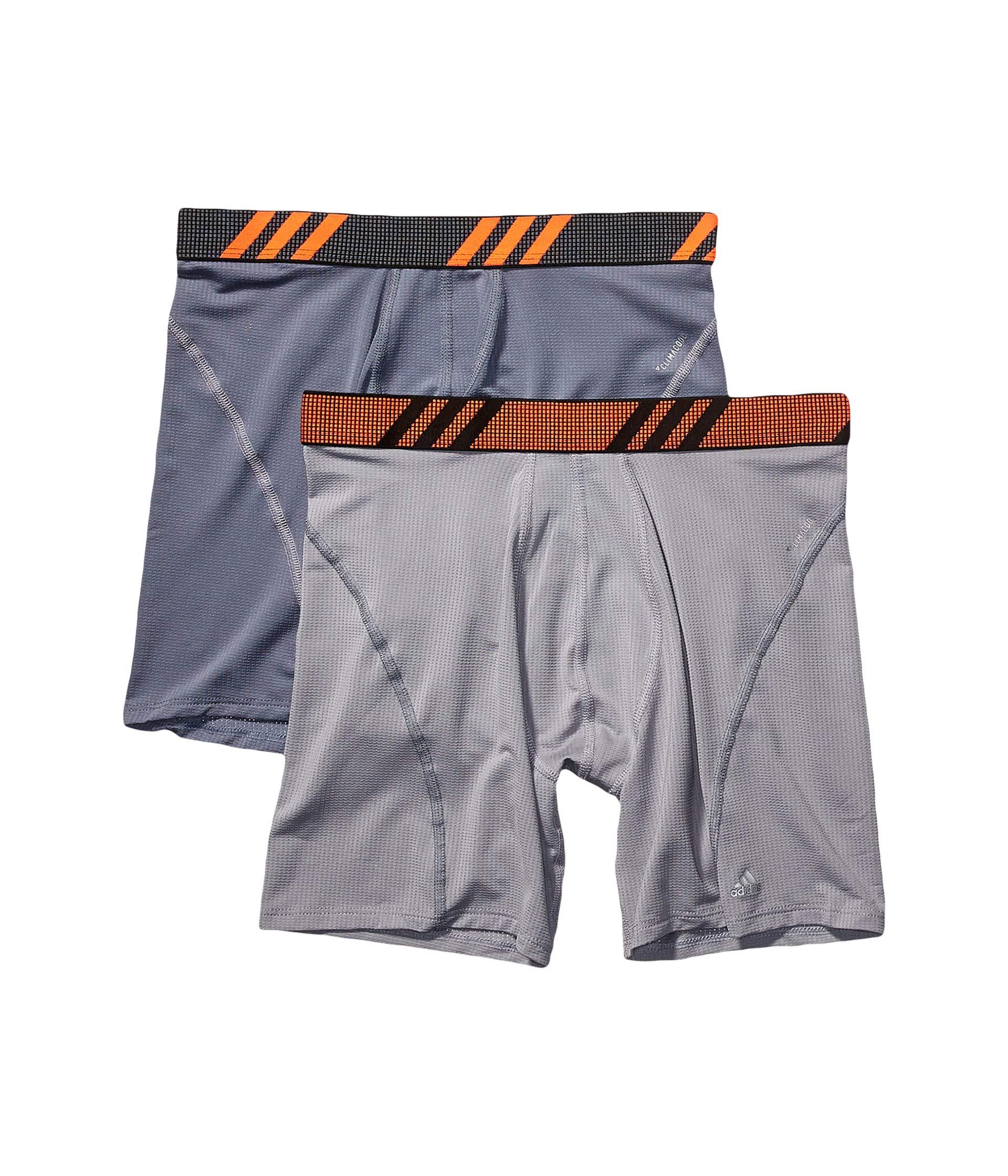 adidas Synthetic Performance Mesh Boxer Brief 2pack in Gray for Men Lyst