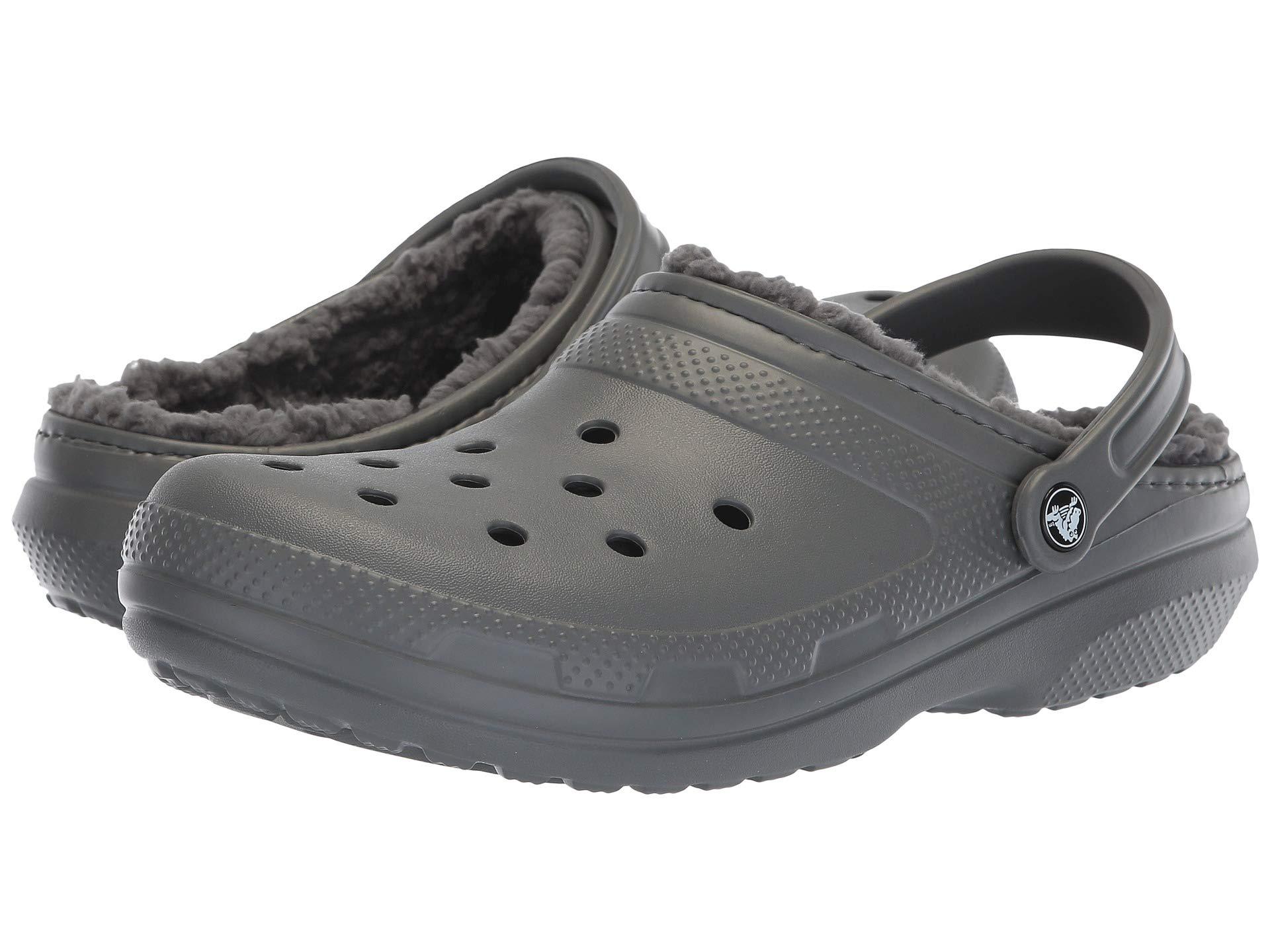 cheap lined crocs