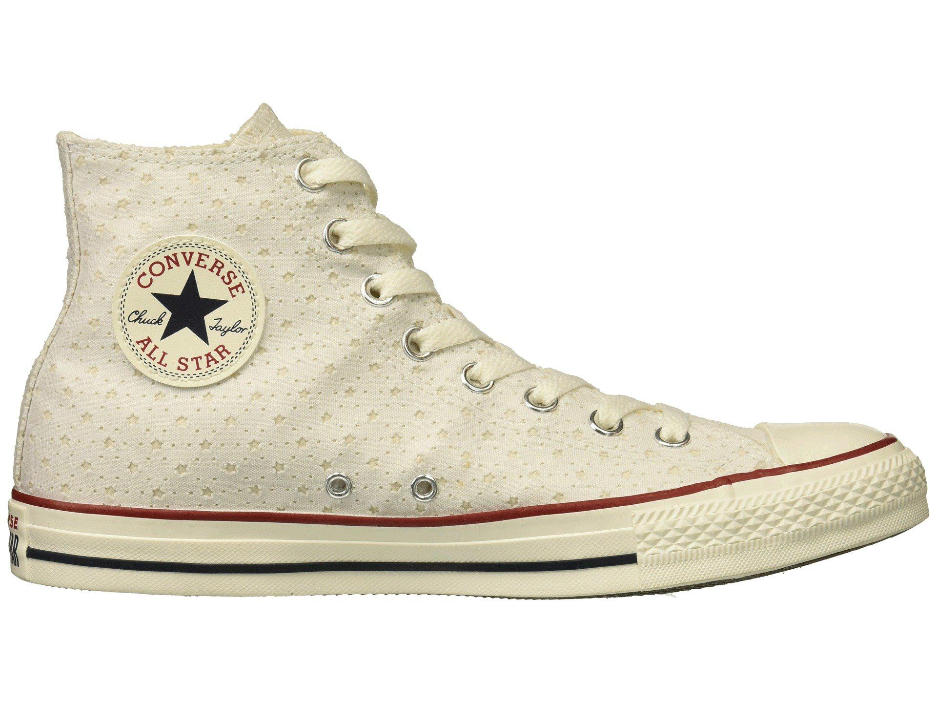 Chuck taylor all star perforated vintage canvas high top Clearance