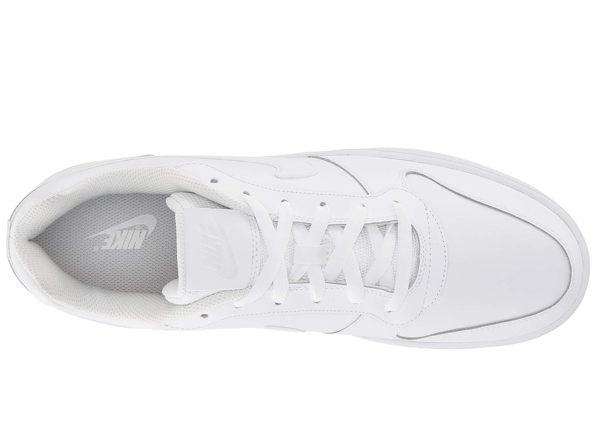 Nike Ebernon Low Basketball Shoes in White for Men | Lyst