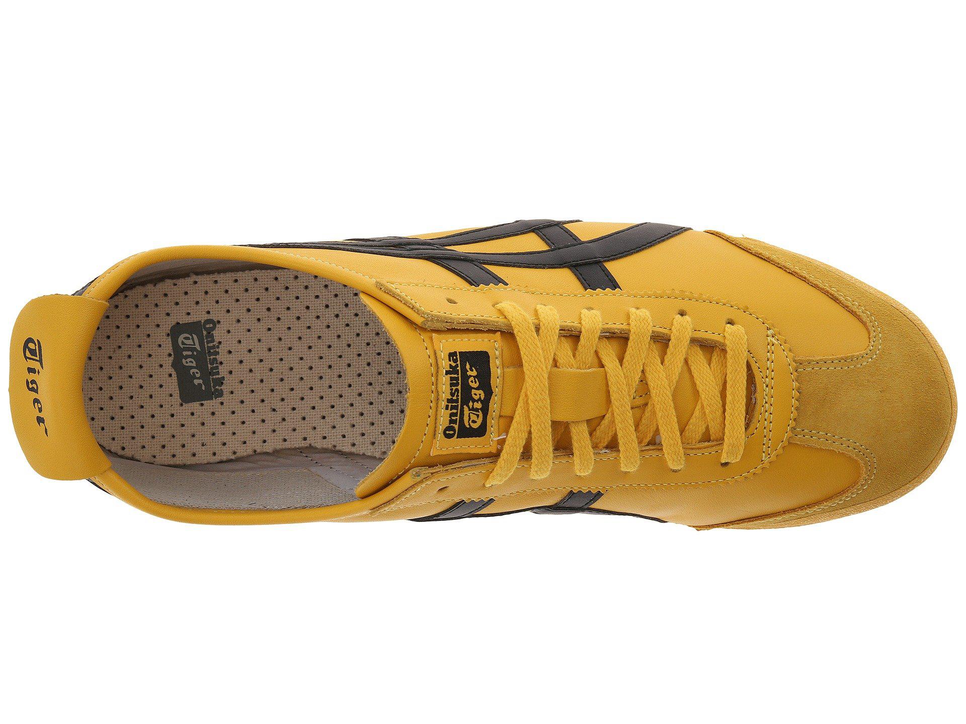 asics mexico 66 yellow