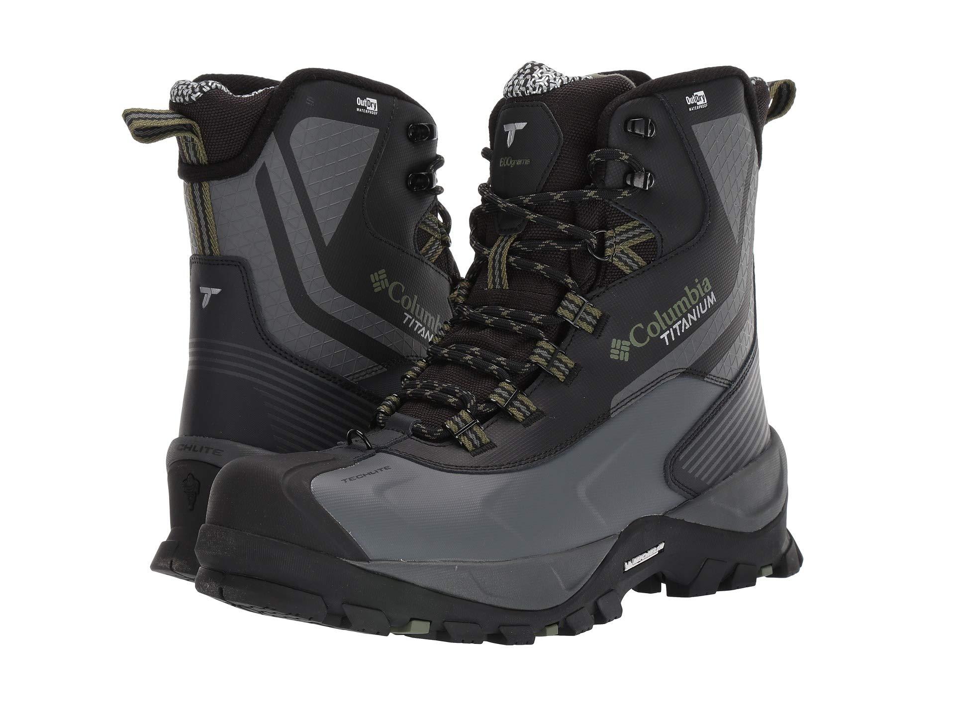 Columbia Powderhouse Titanium Omni-heat 3d Outdry Cold Weather Boots in  Black for Men