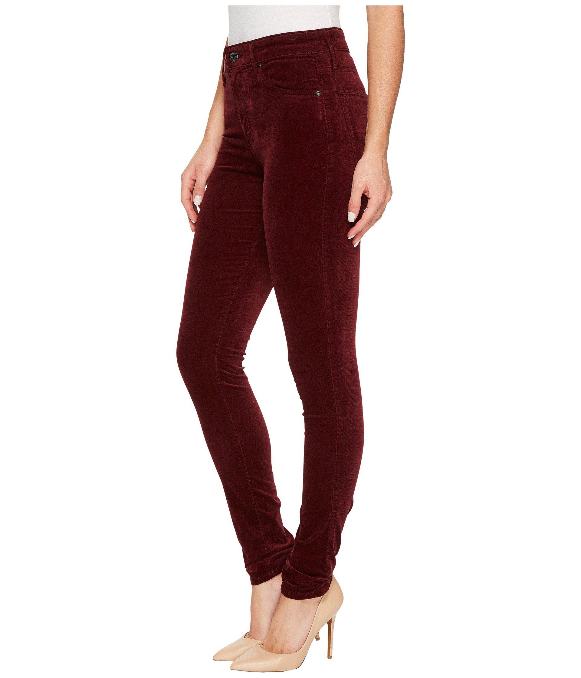ag velvet farrah skinny