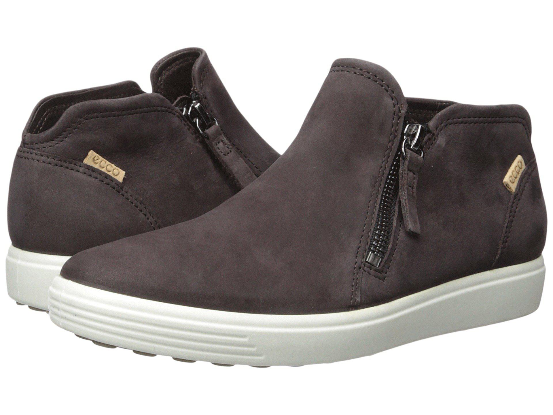 women's soft low cut zip bootie sneakers