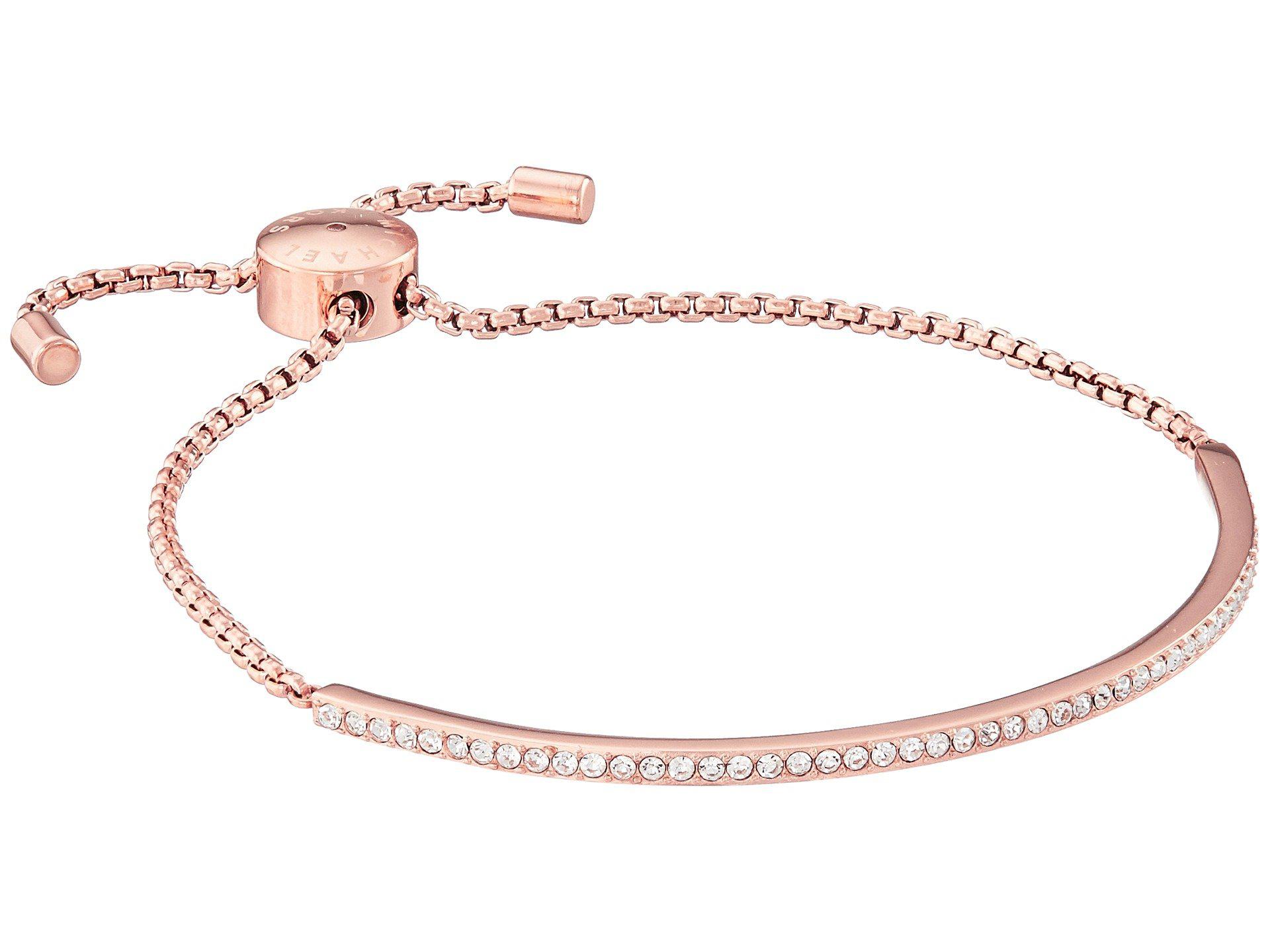 Pink gold bracelet Michael Kors Pink in Pink gold  27479904