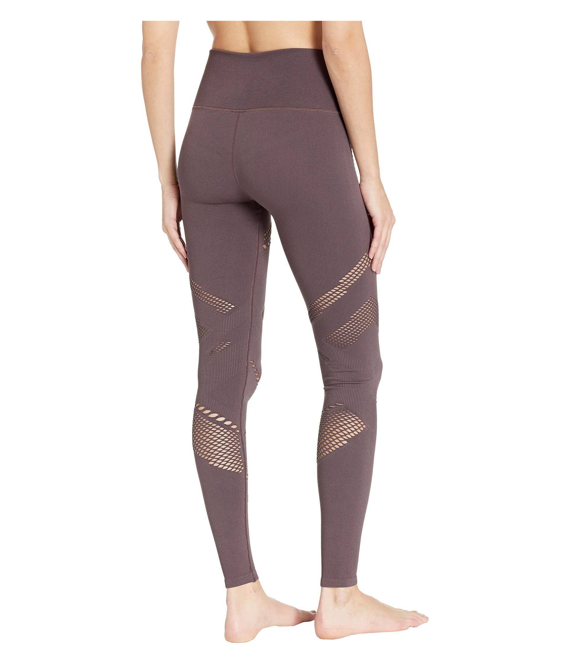 Alo Yoga Synthetic High-waist Seamless Radiance Leggings in Brown - Lyst