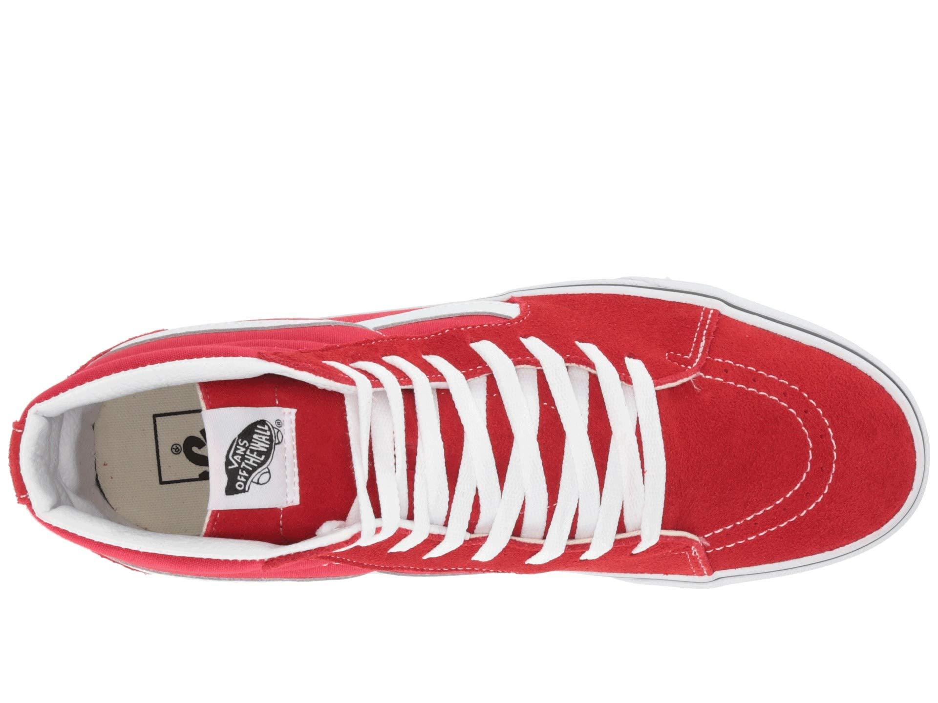 Vans Canvas Sk8-hi - Shoes in Red - Save 57% | Lyst