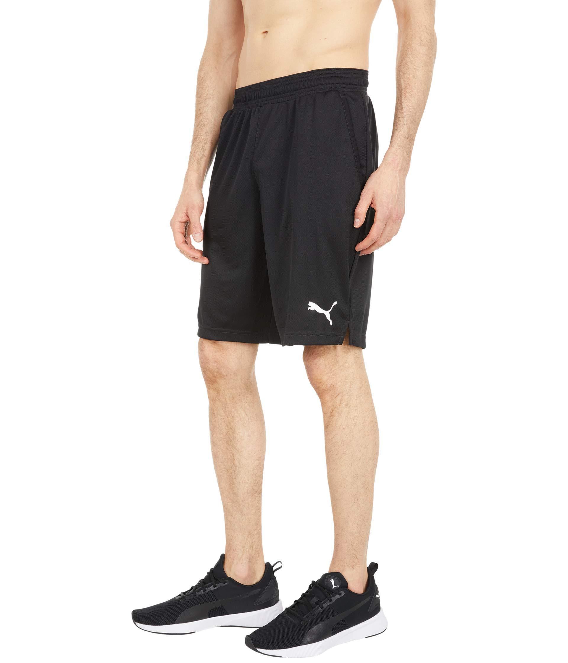 puma interlock shorts mens