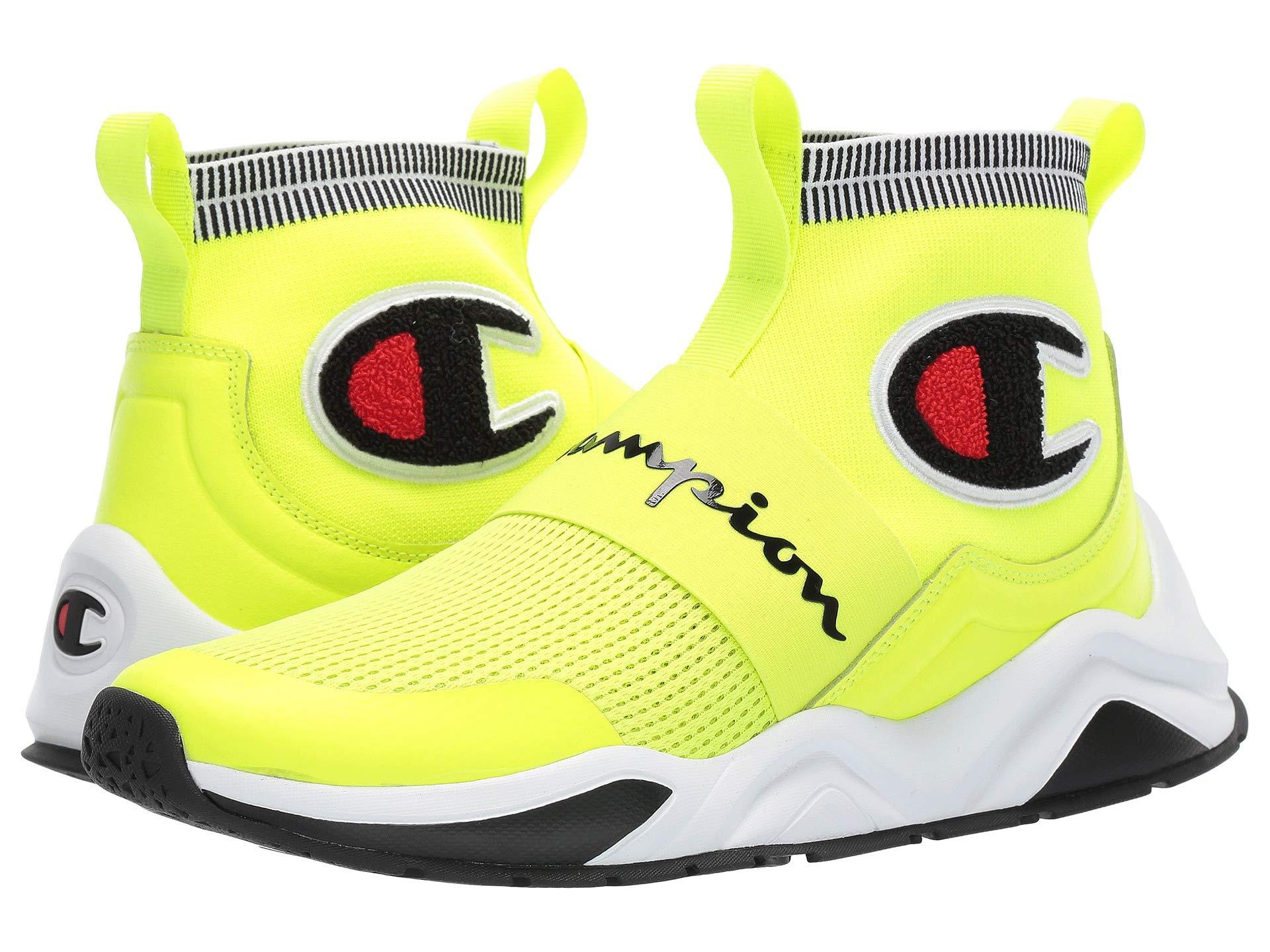 champion yellow sneakers