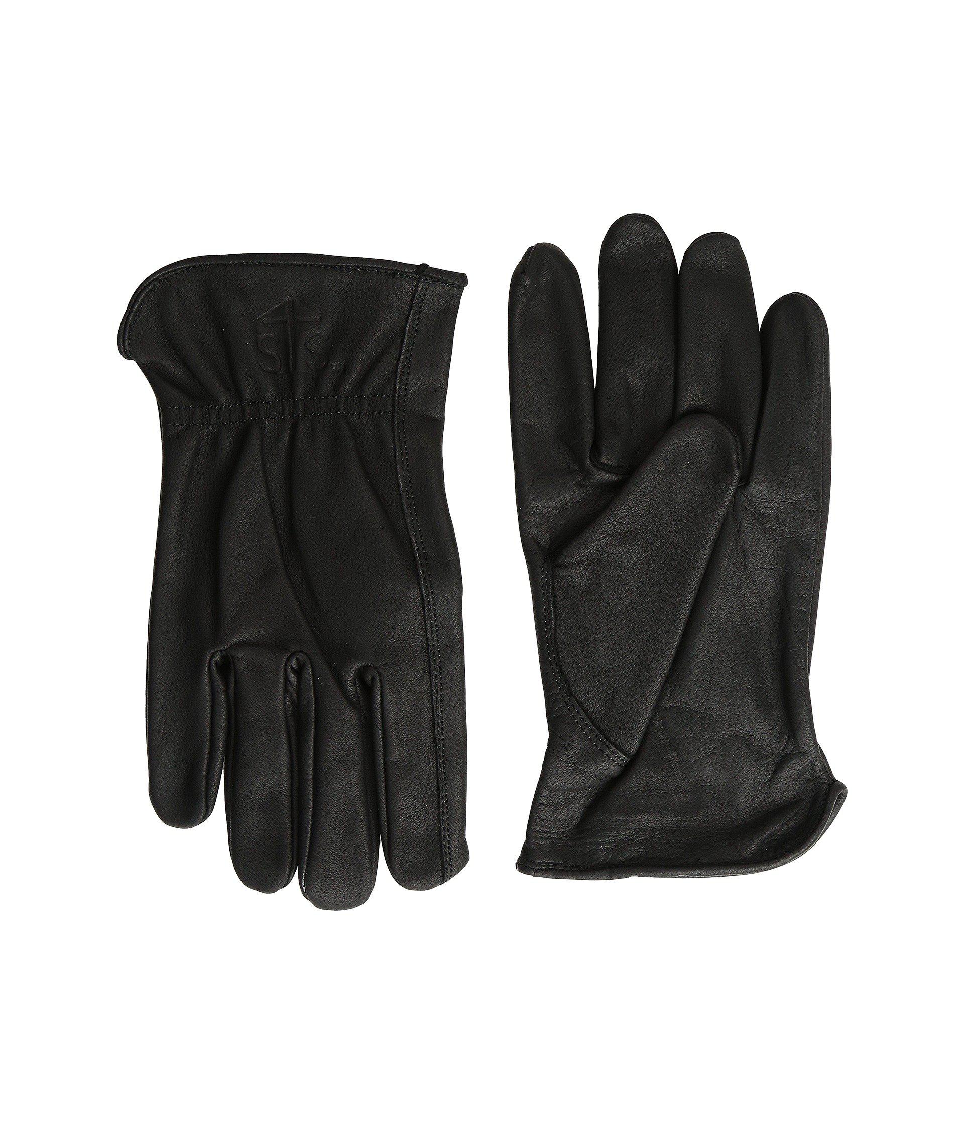 mens black work gloves