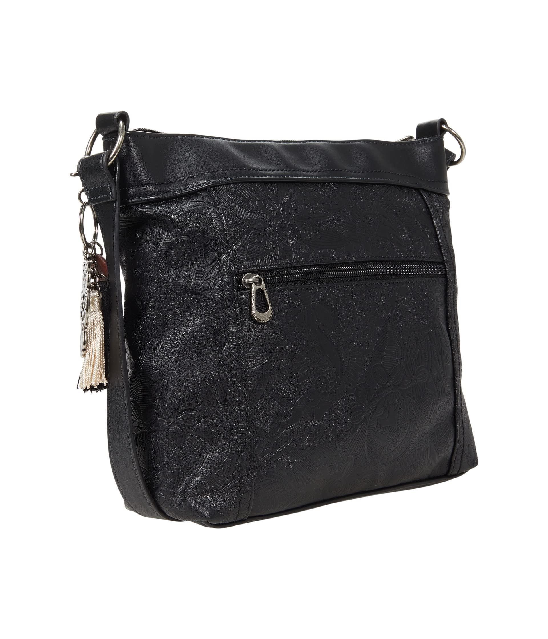 The Sak Melrose Crossbody Bag | Leather - Black