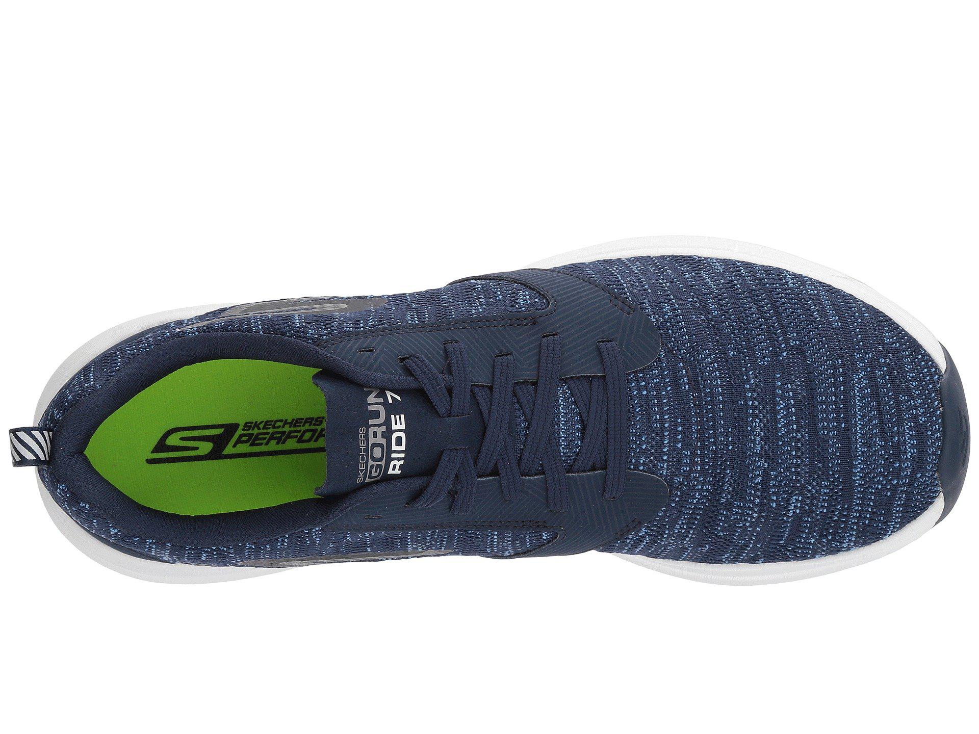 skechers go run 7 mens navy