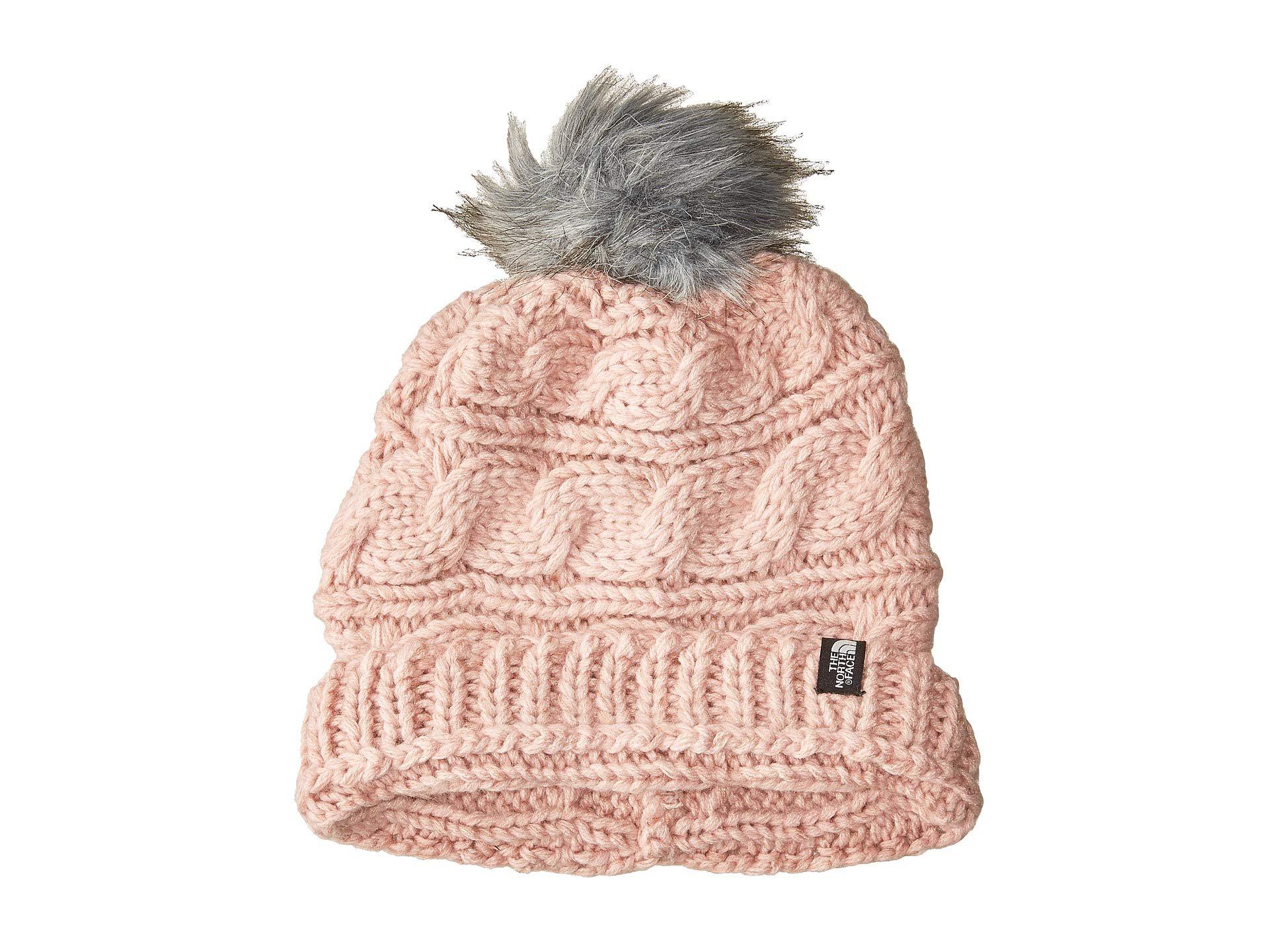 north face misty rose beanie