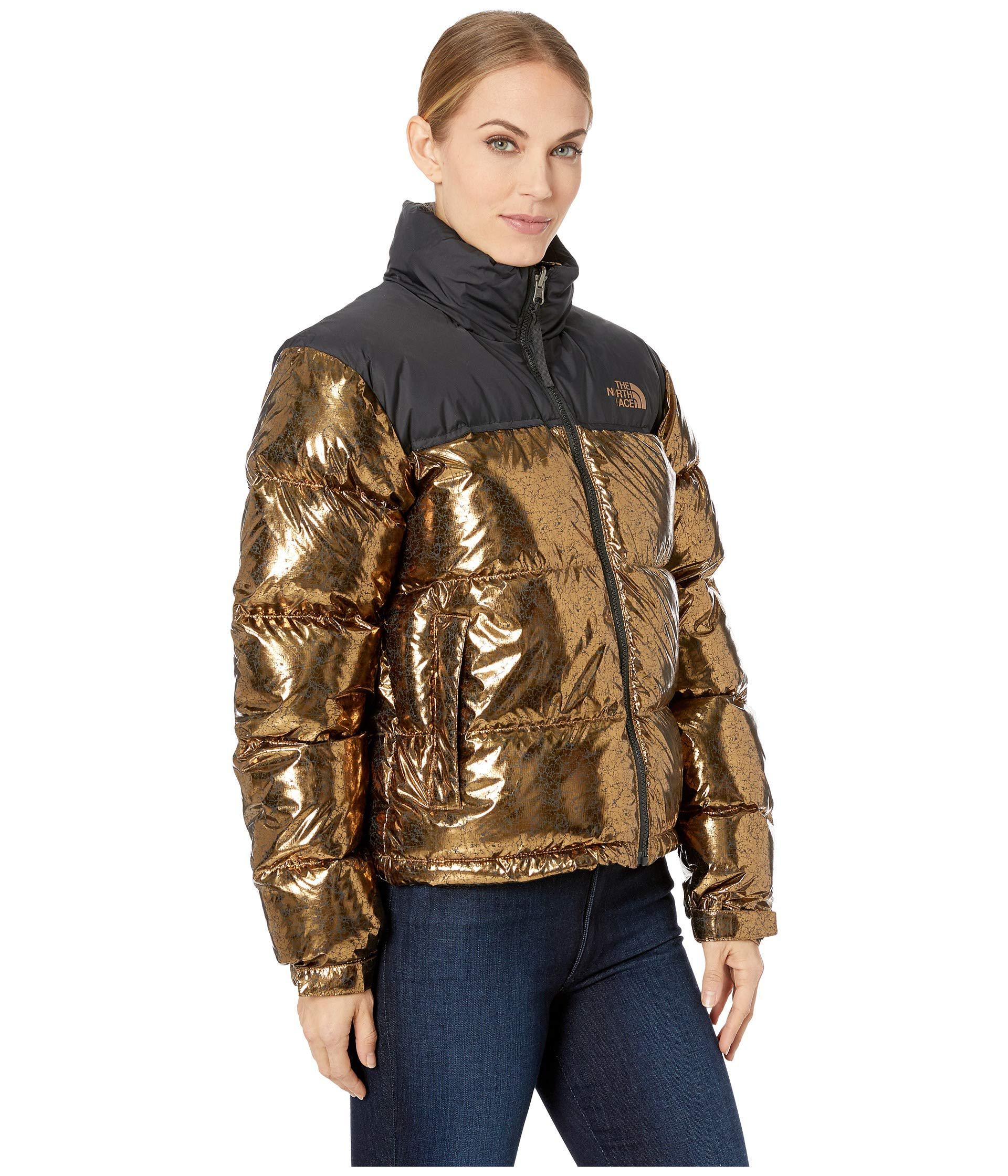 the north face metallic copper