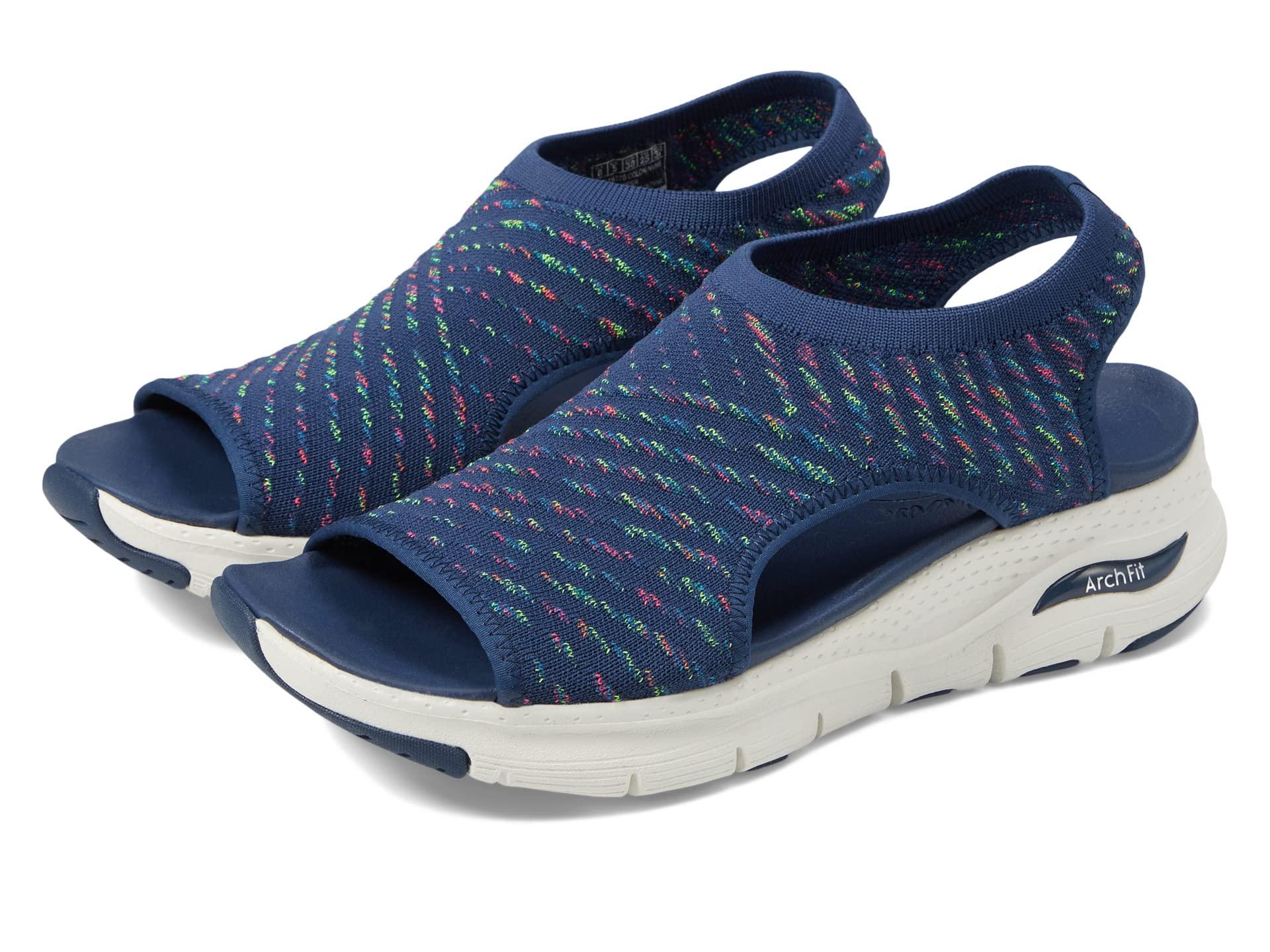 Skechers Arch Fit Catchy Wave in Blue Lyst