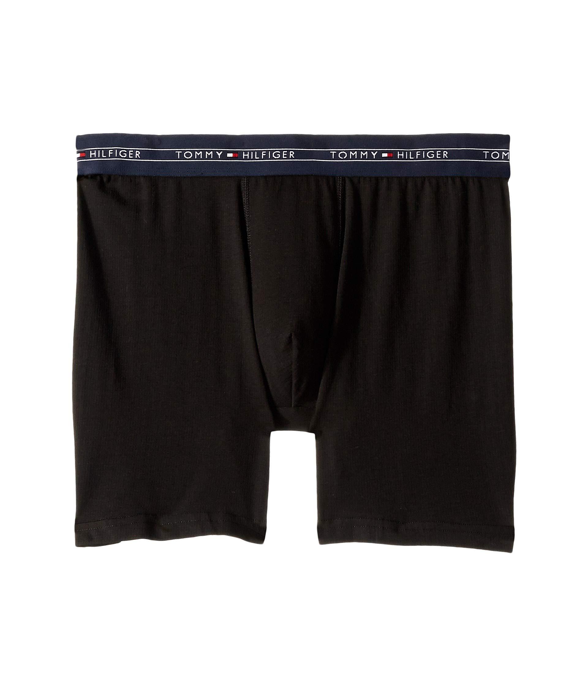 Tommy Hilfiger Cotton Air 3 Pack Boxer Brief In Black For Men Lyst