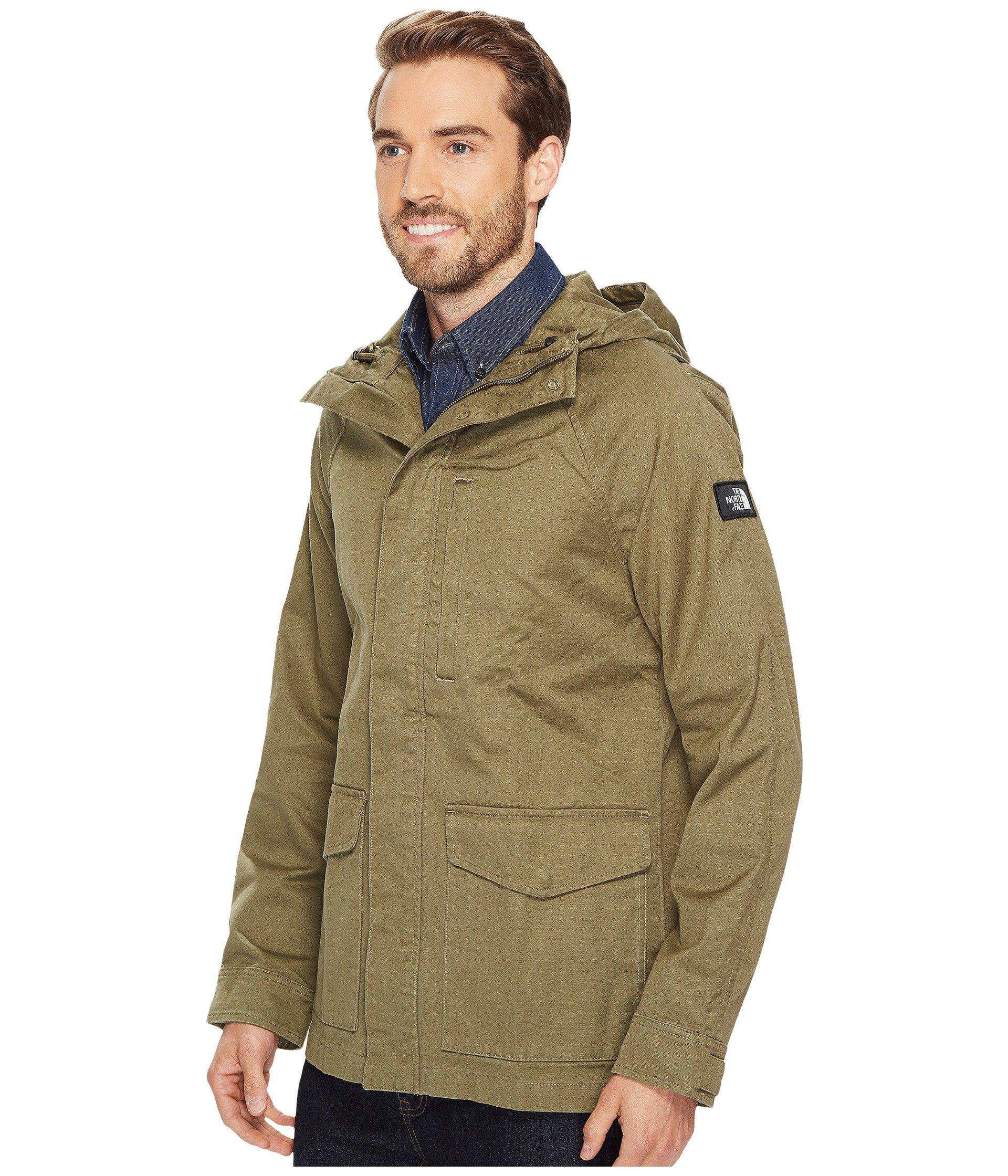 the north face mens waxed canvas utility jacket