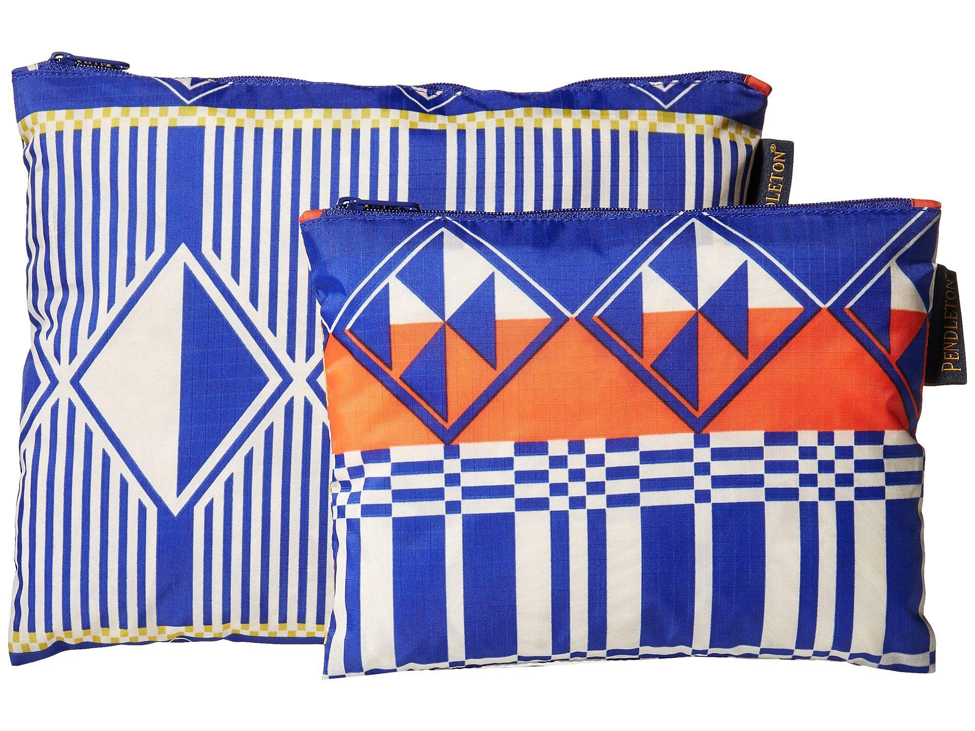 Lyst Pendleton 2 Pack Zip Pouch Harding Royal Bags In Blue View Fullscreen