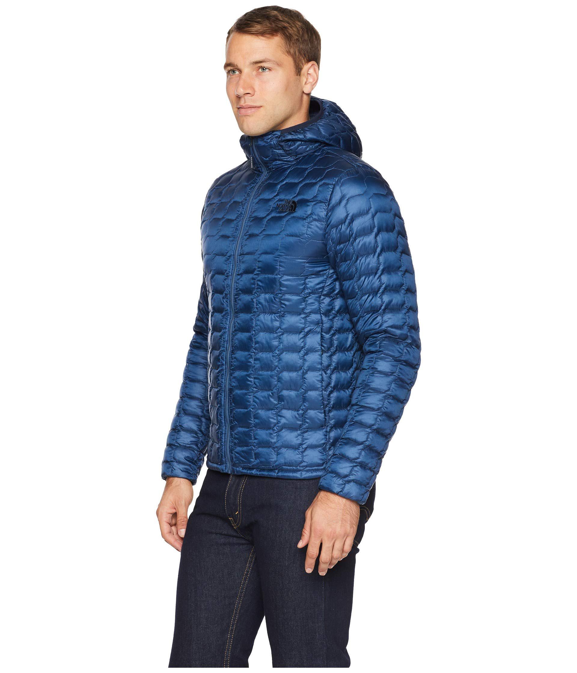 north face thermoball hoodie shady blue