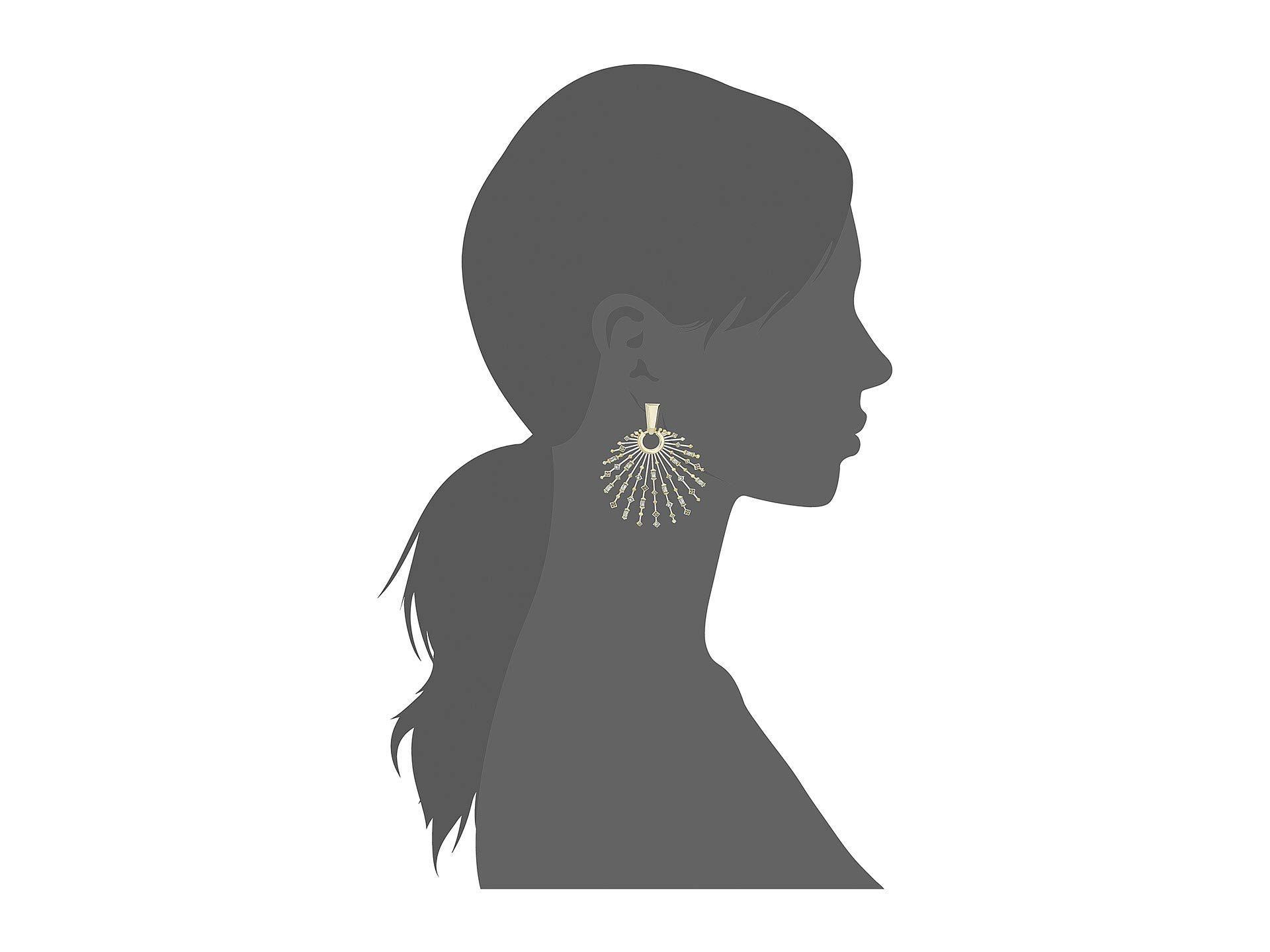 Kendra Scott Fabia Earrings (rose Gold/blush Mix) Earring in Metallic | Lyst