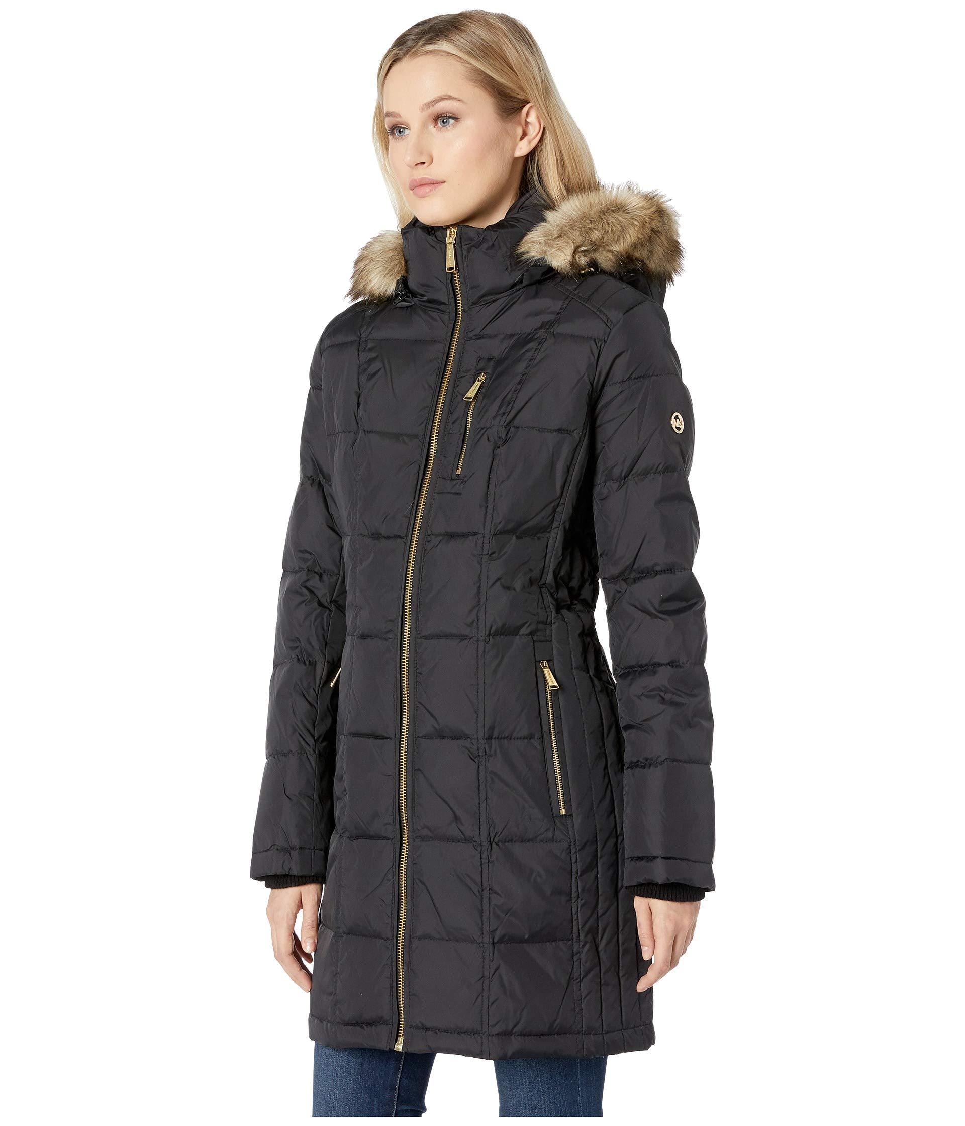 Download MICHAEL Michael Kors Zip Front Down With Zip Pocket At Top ...