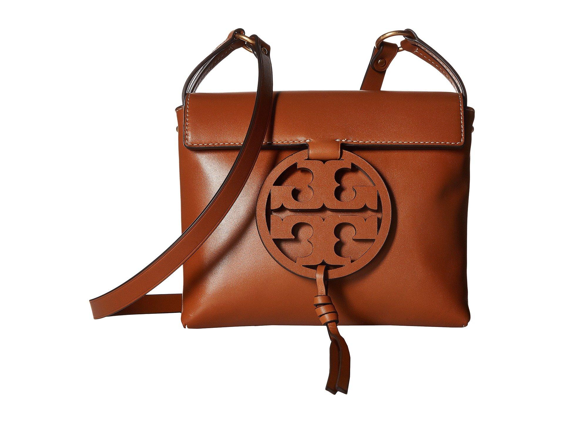Tory Burch Leather Miller Crossbody (birch) Cross Body Handbags in ...