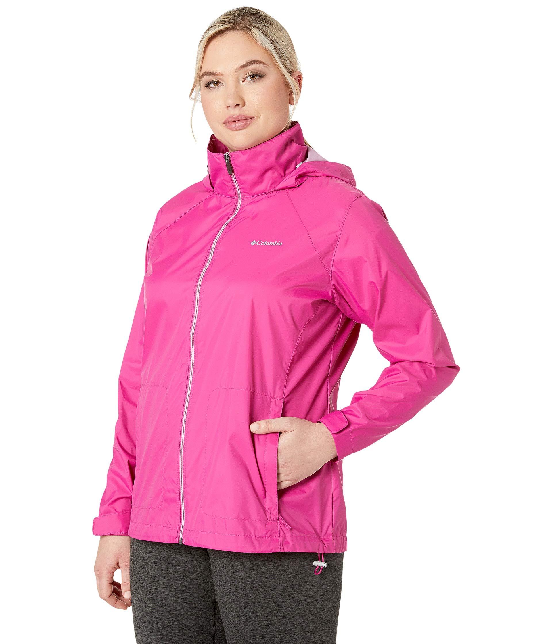 Columbia Synthetic Plus Size Switchback Iii Jacket in Pink - Lyst