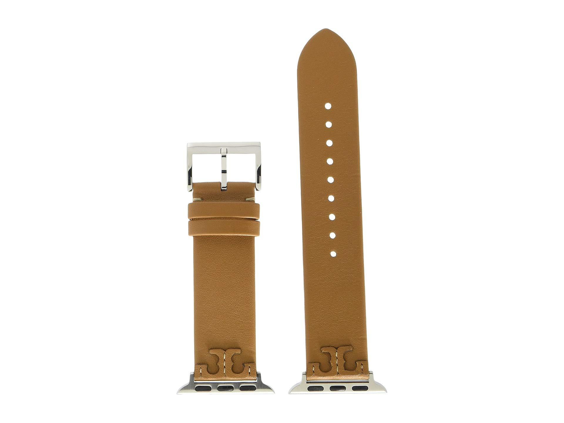 Tory Burch Apple Watch Leather Band 38/40mm in Brown | Lyst