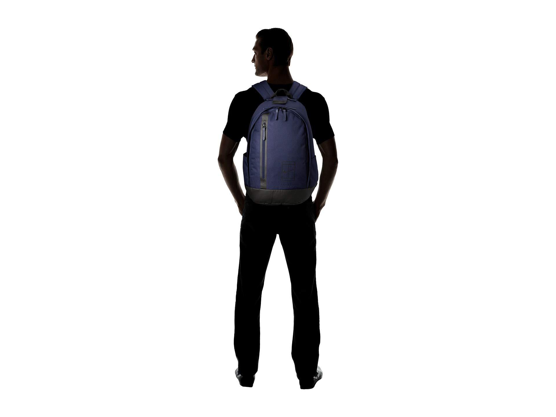 Nike Court Advantage Tennis Backpack (aviator Grey/thunder Grey/fuel  Orange) Backpack Bags in Blue for Men | Lyst