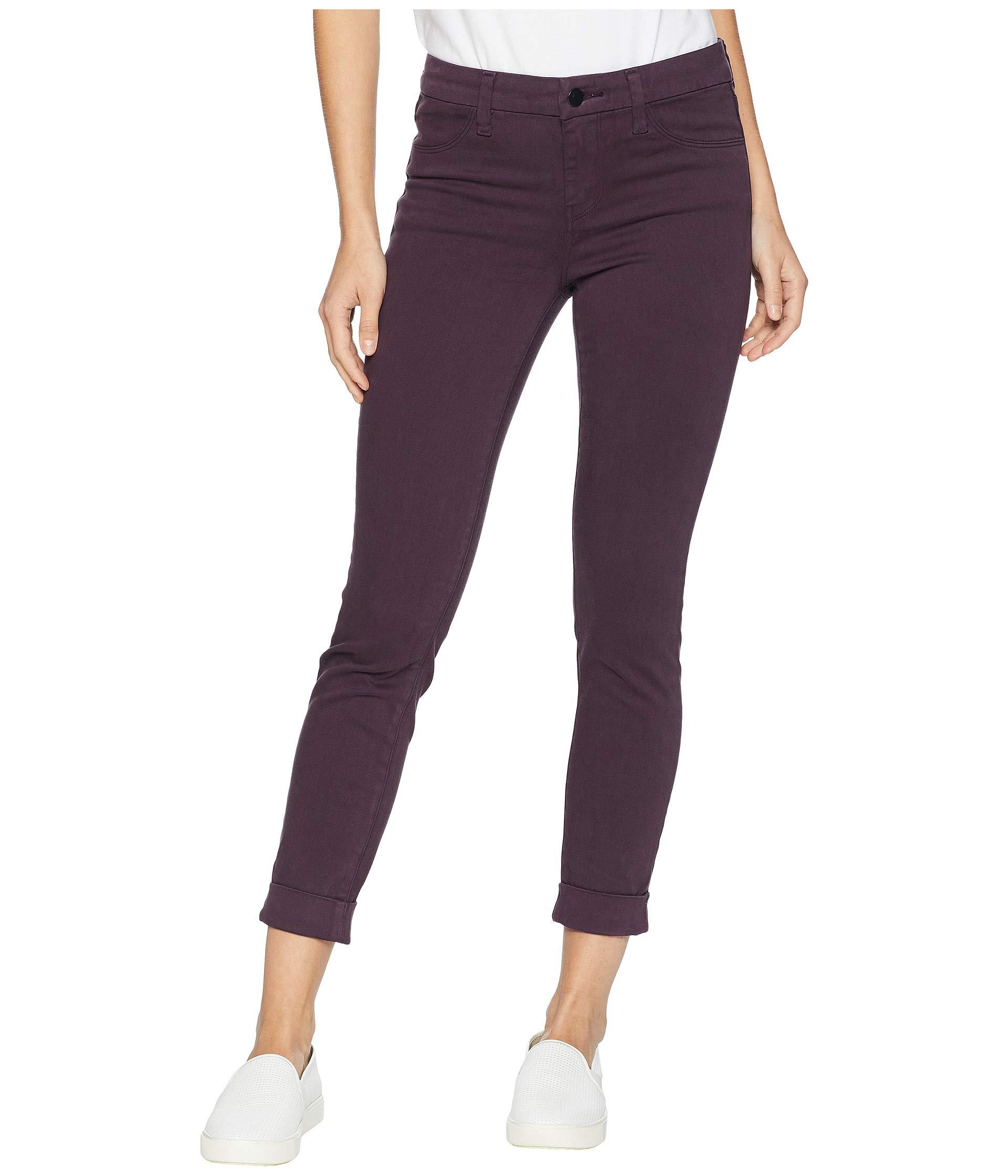 j brand anja mid rise cuffed crop