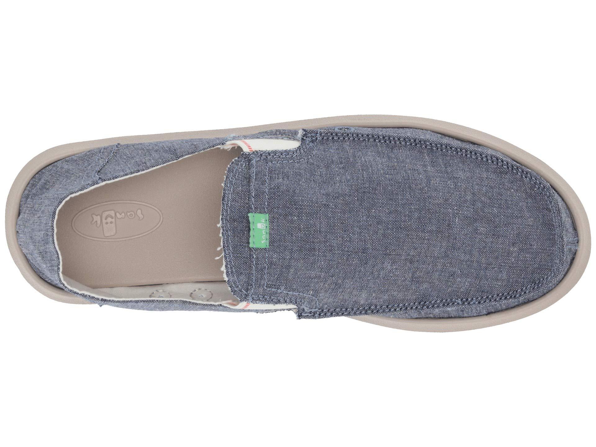 sanuk pick pocket chambray