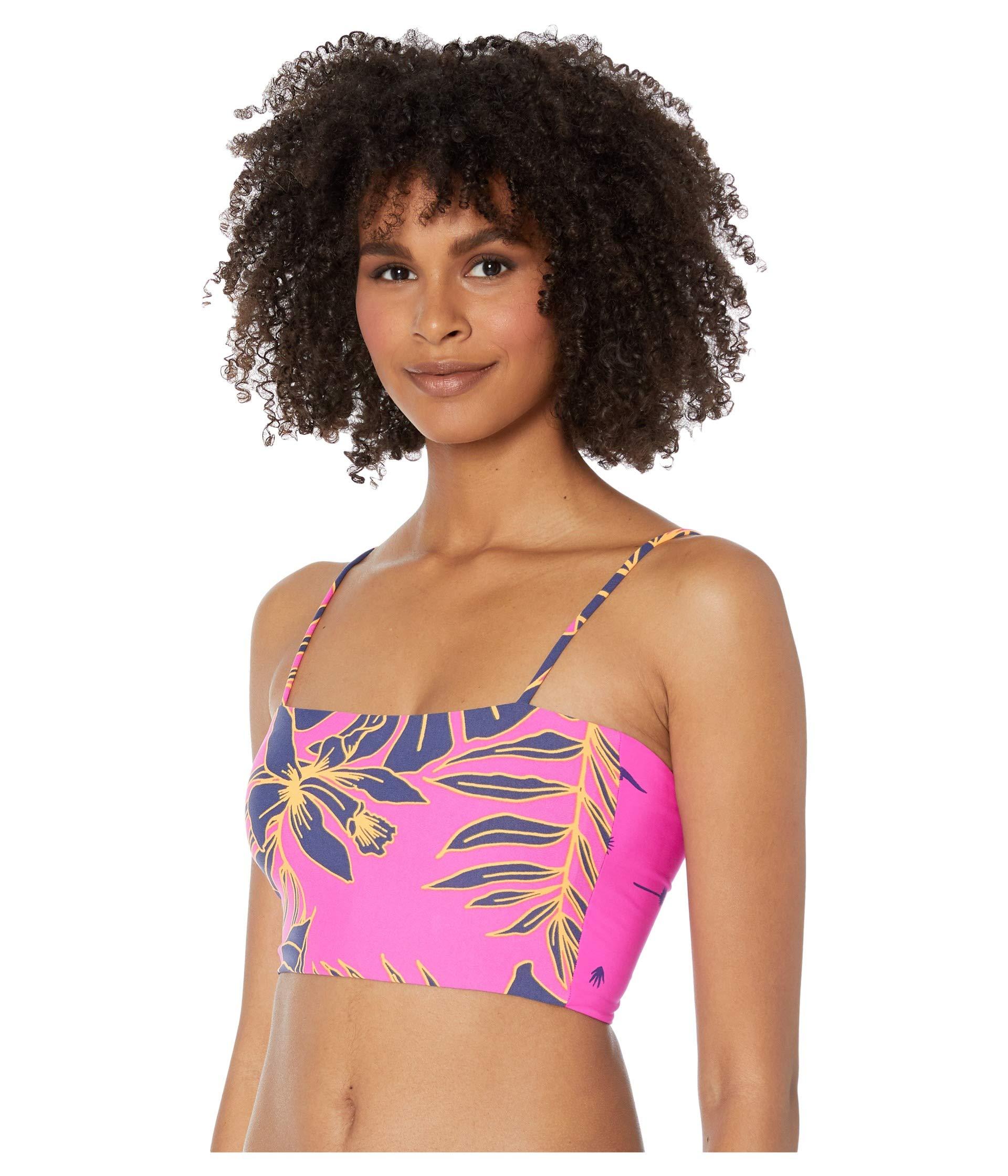 Maaji Synthetic Sparkling Mermaid Reversible Cami Bikini Top in Pink - Lyst
