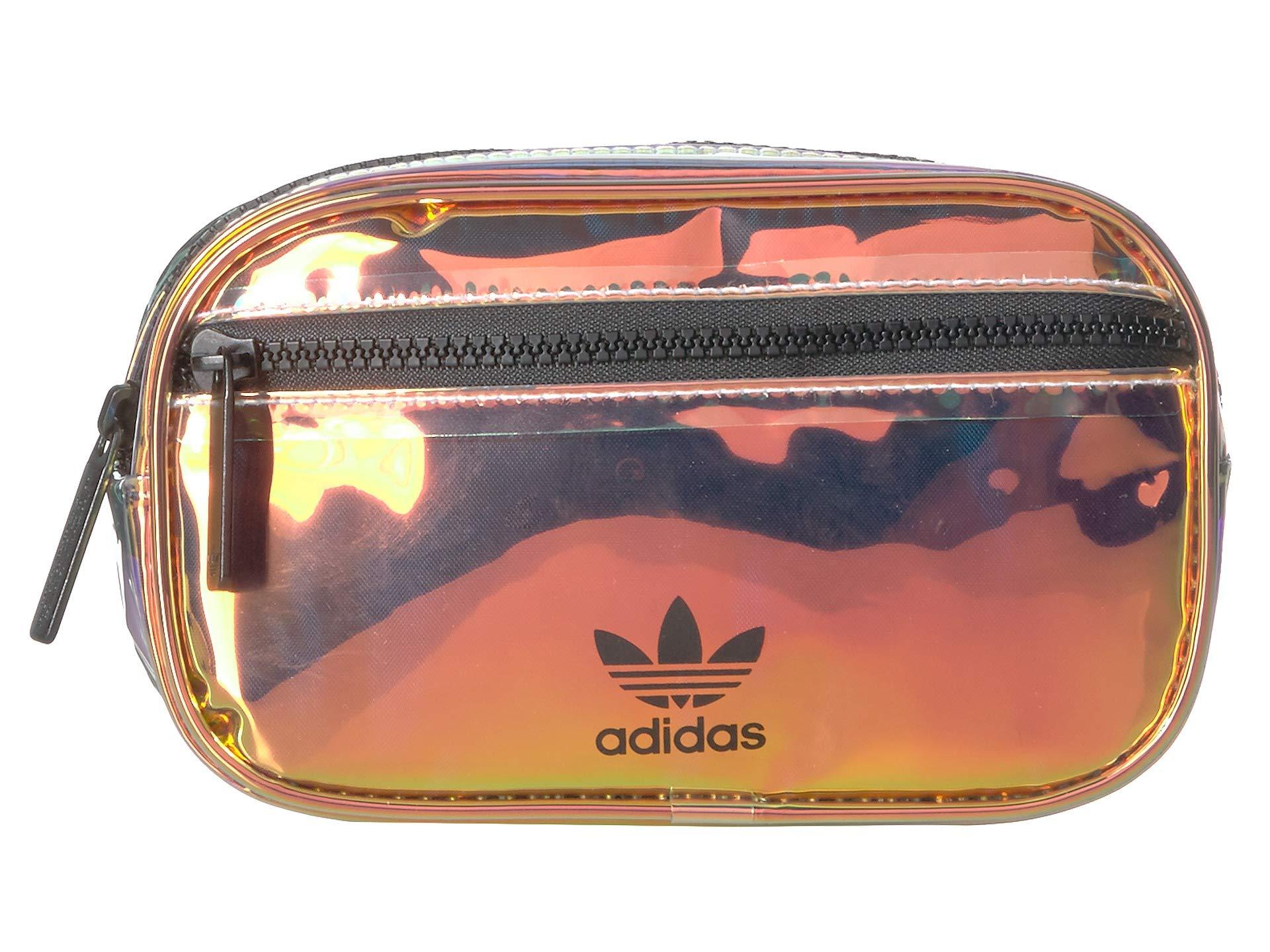 iridescent adidas fanny pack