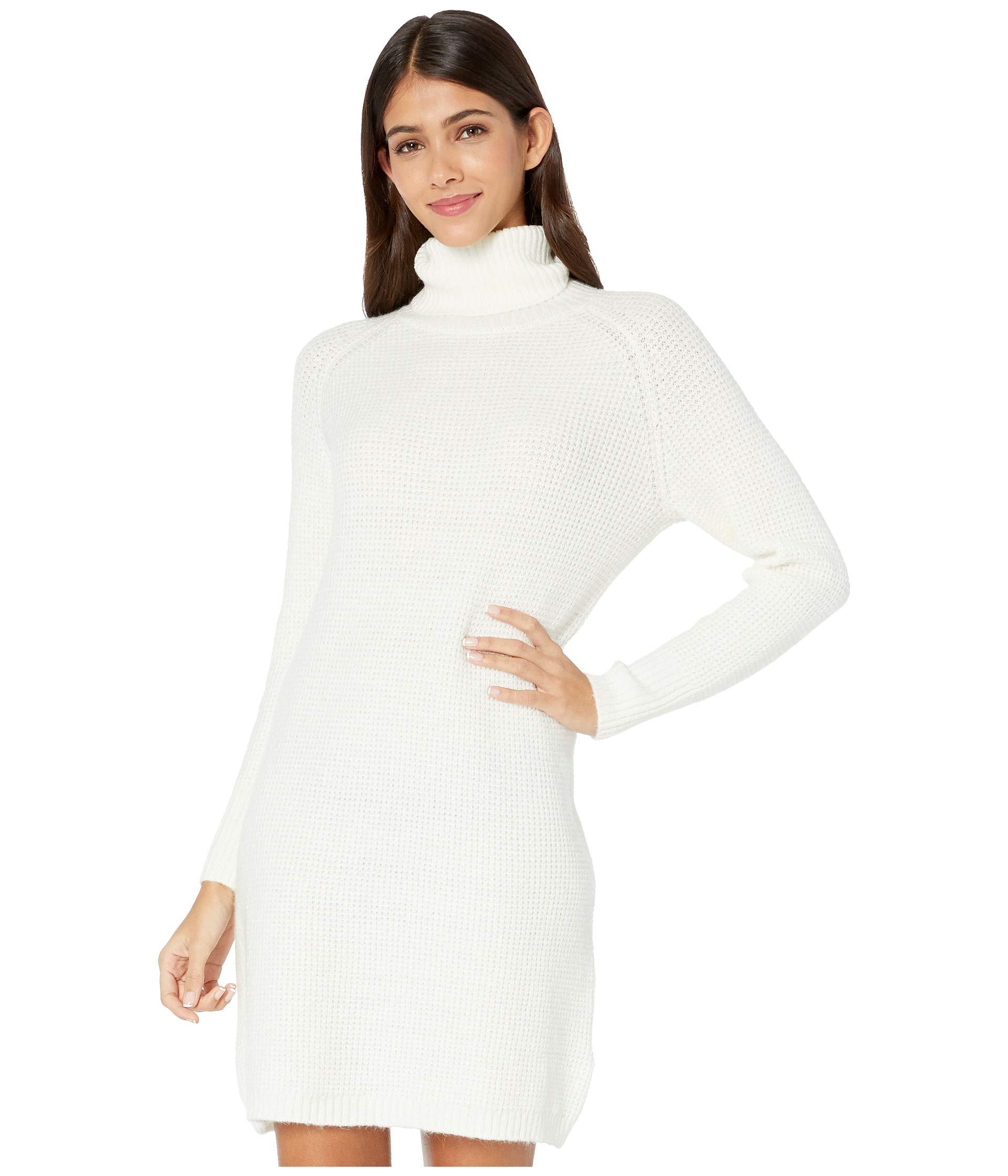 fuzzy knit sweater dress