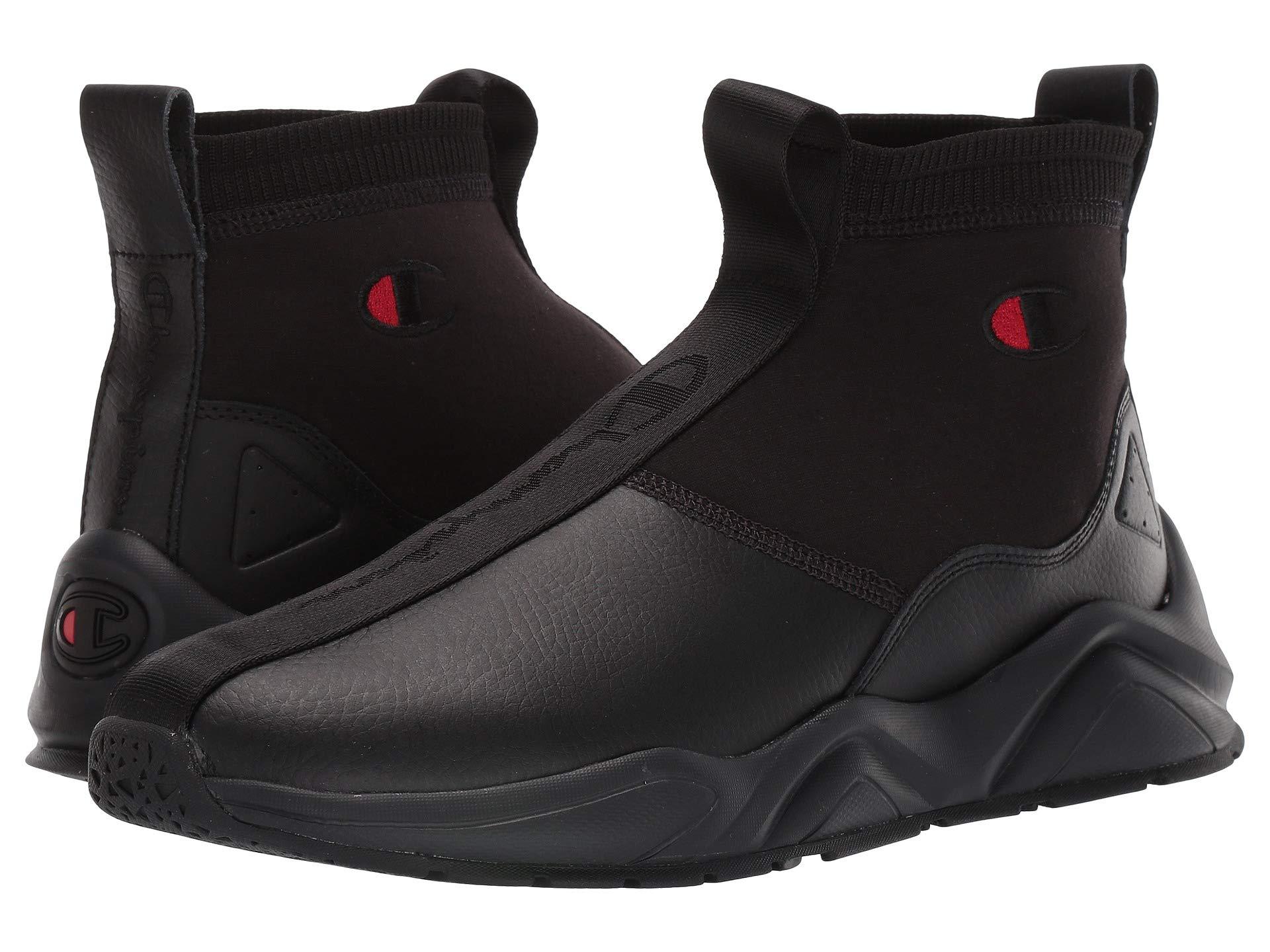 champion rally pro men's all black