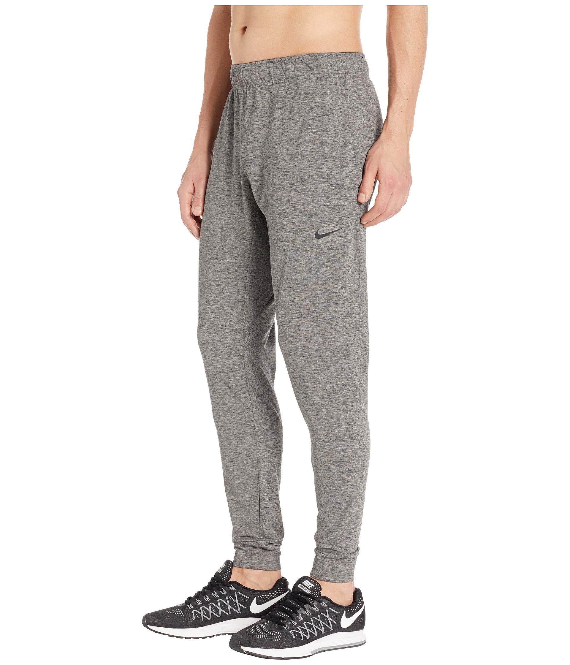 nike men's yoga dri fit pants