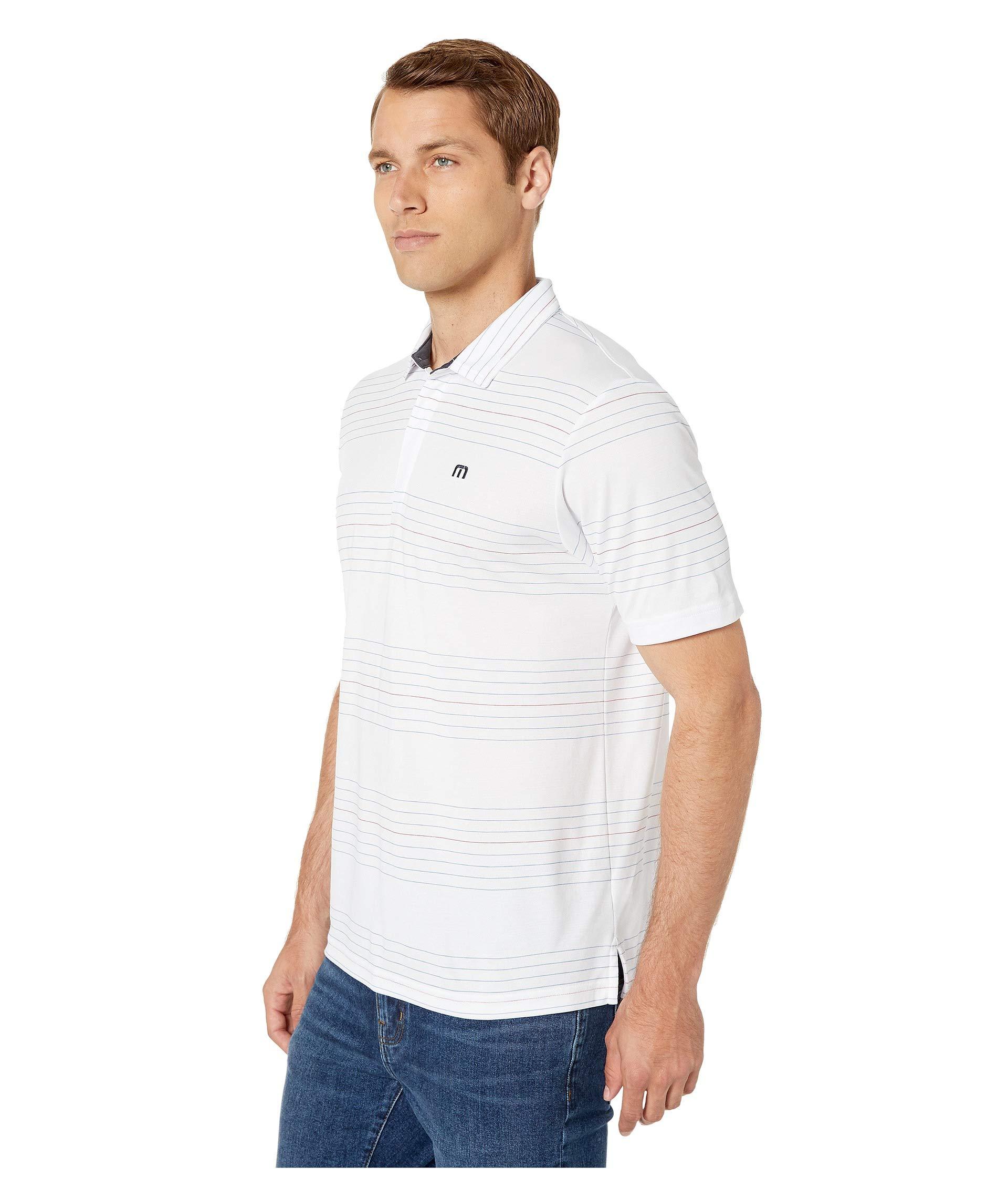 Travis Mathew Cotton Gooden Polo in White for Men - Lyst