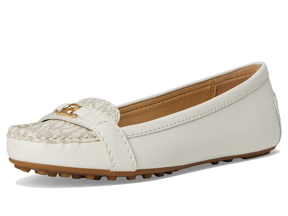 michael kors white loafers
