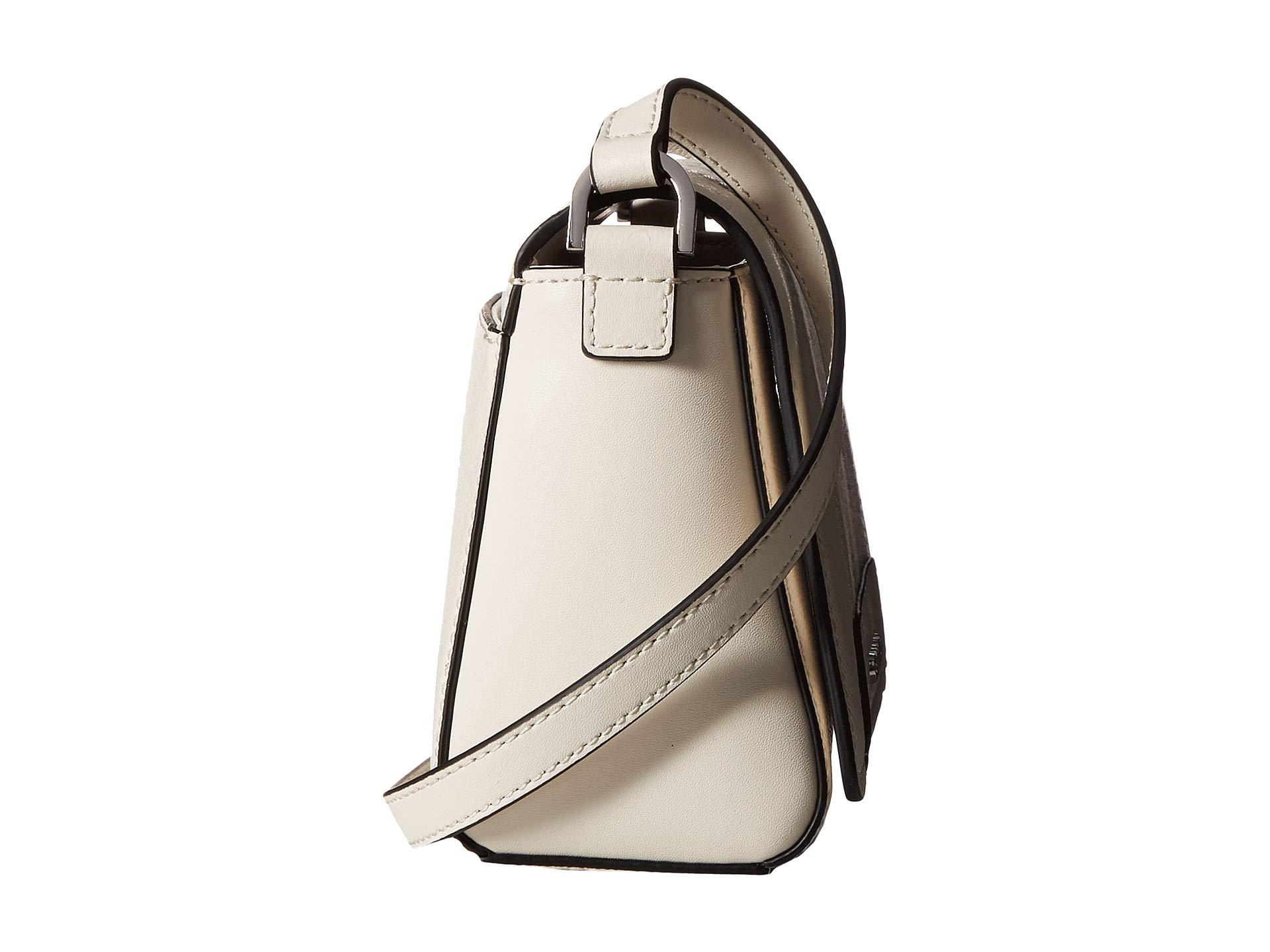 calvin klein clara leather crossbody