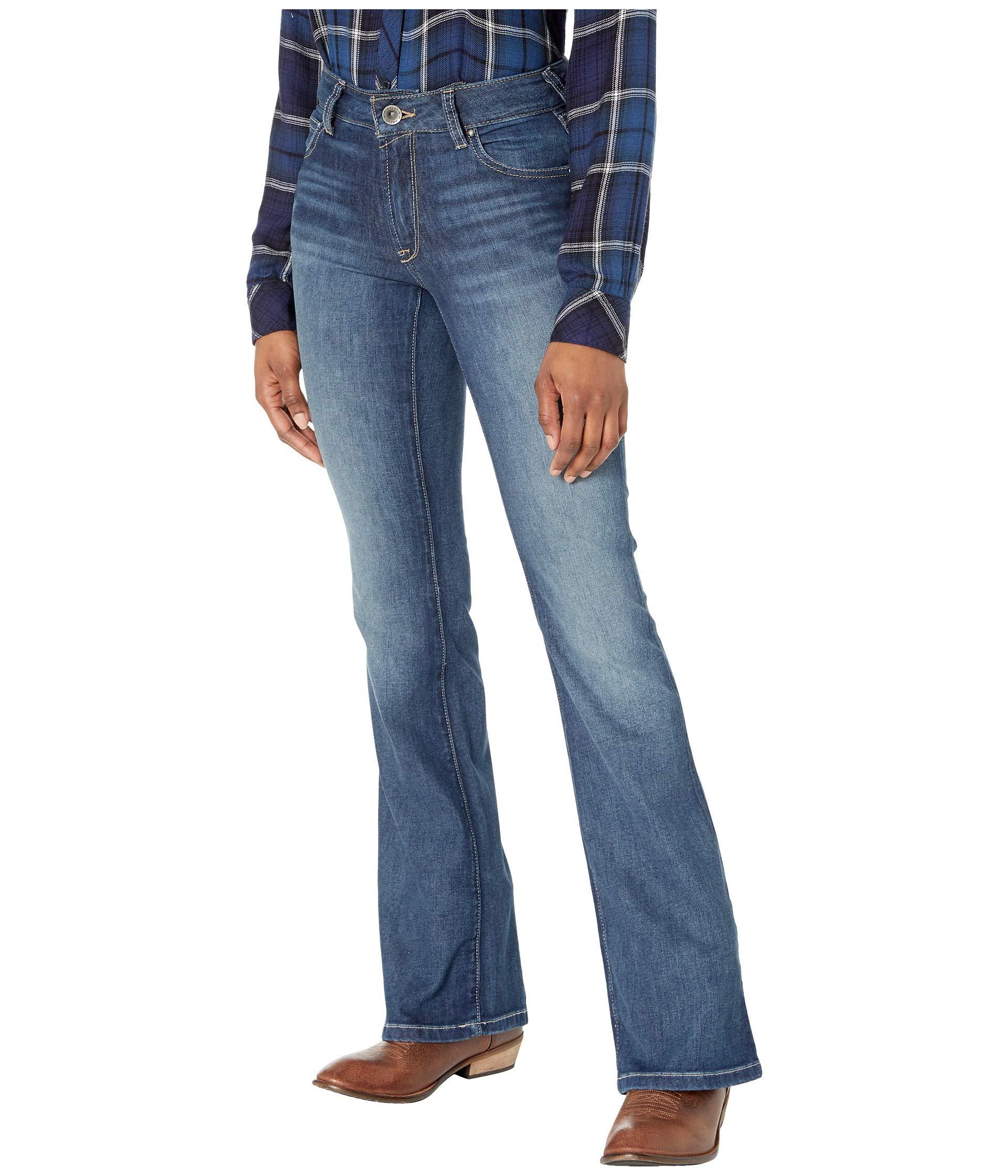 Ariat Denim Ultra Stretch Bootcut Jeans in Blue Lyst