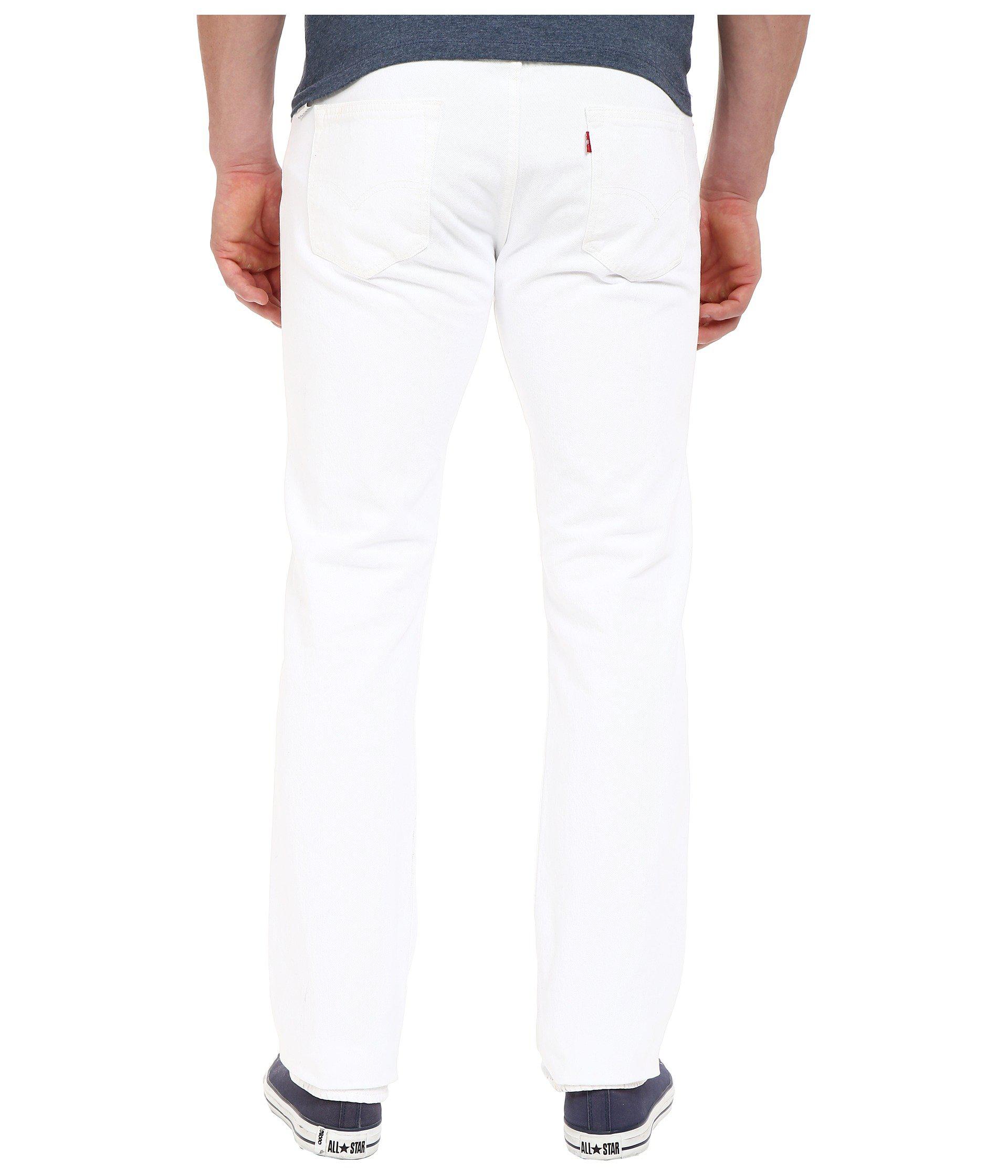 white levis 501 big tall
