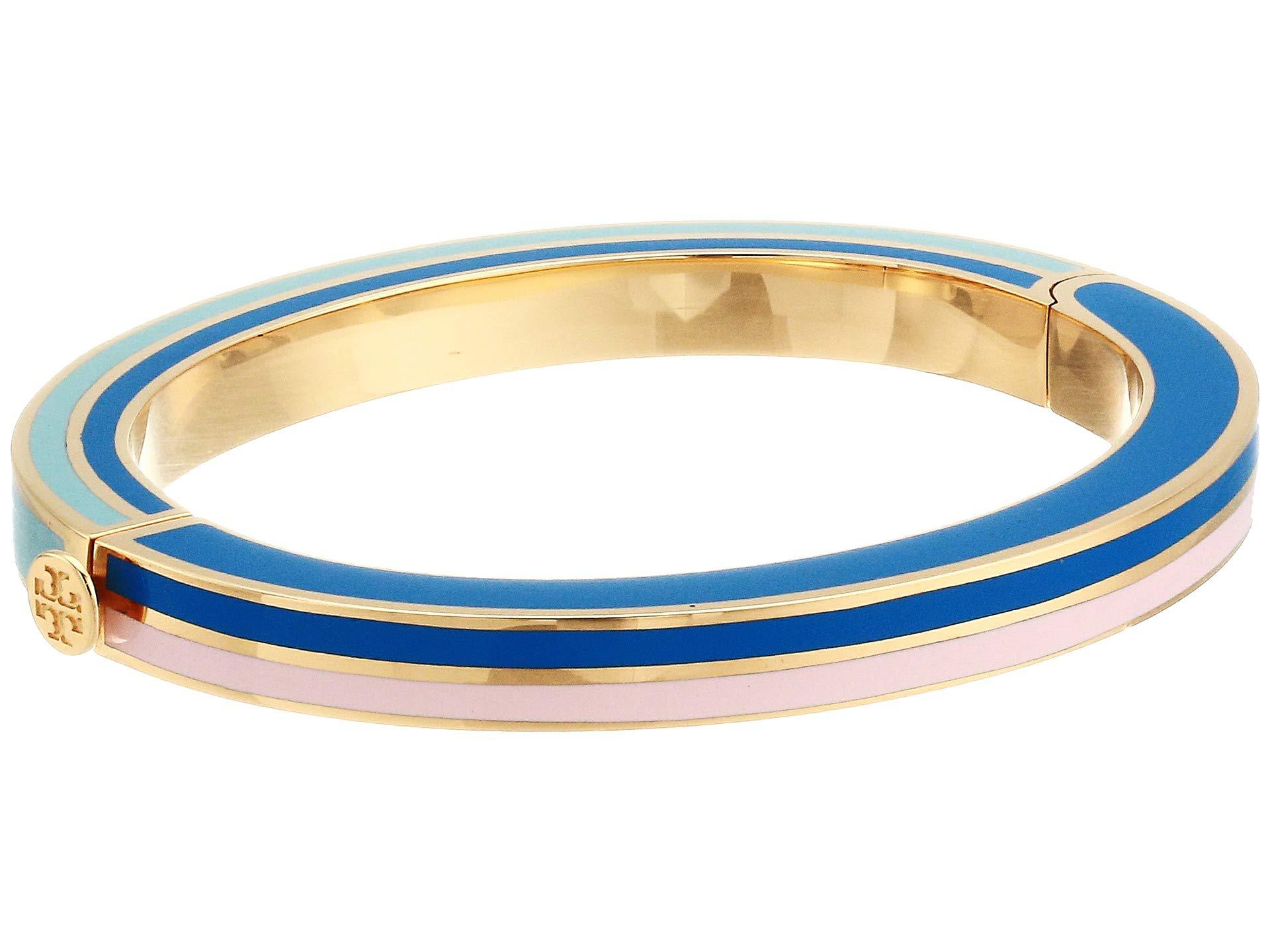 enamel hinged bracelet