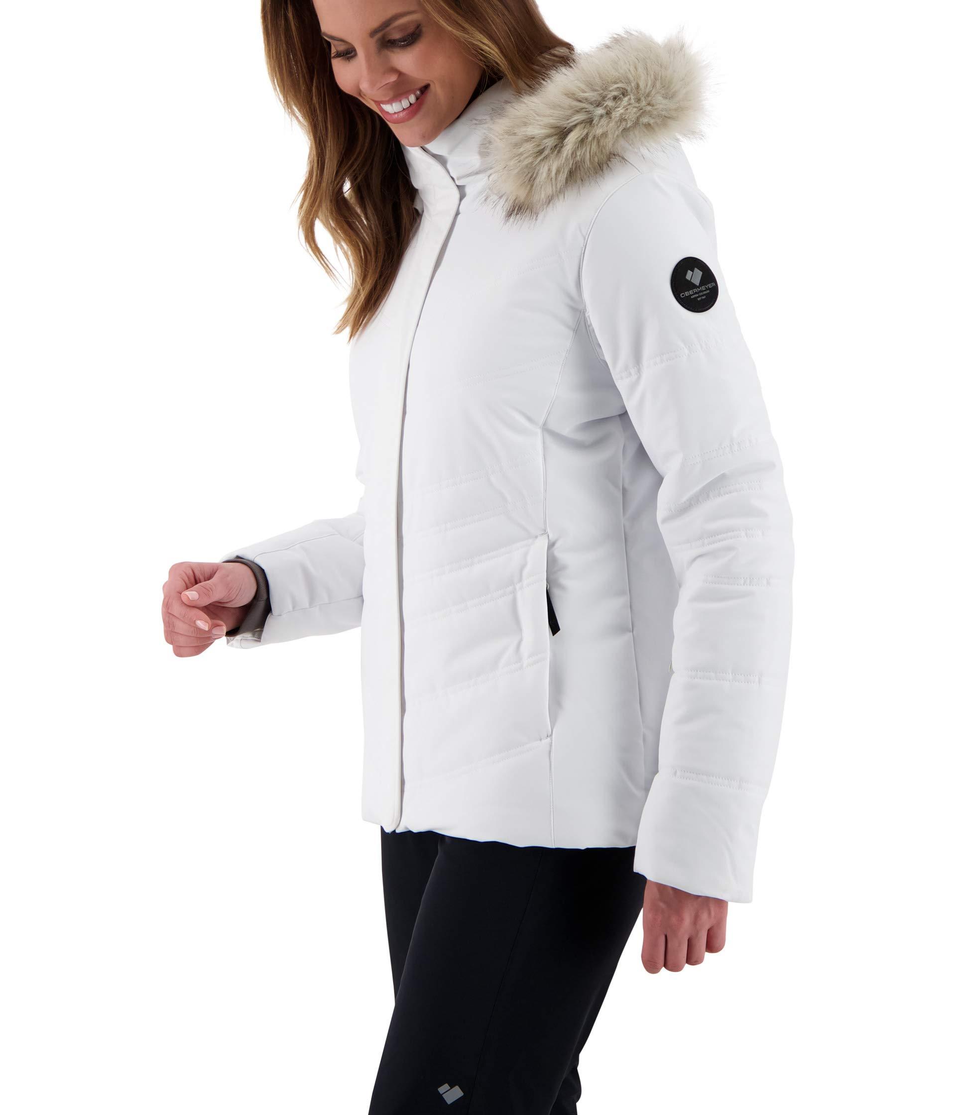 obermeyer tuscany jacket white