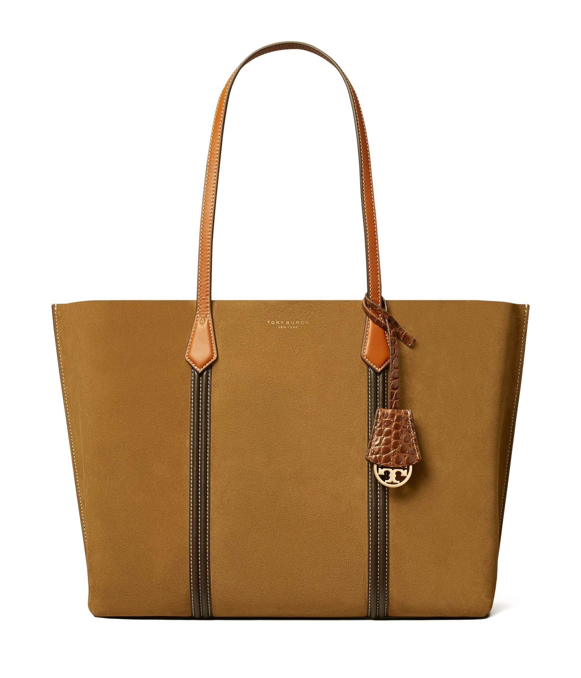 Buy Tory Burch Perry Triple-compartment Tote Bag - Brick At 37% Off