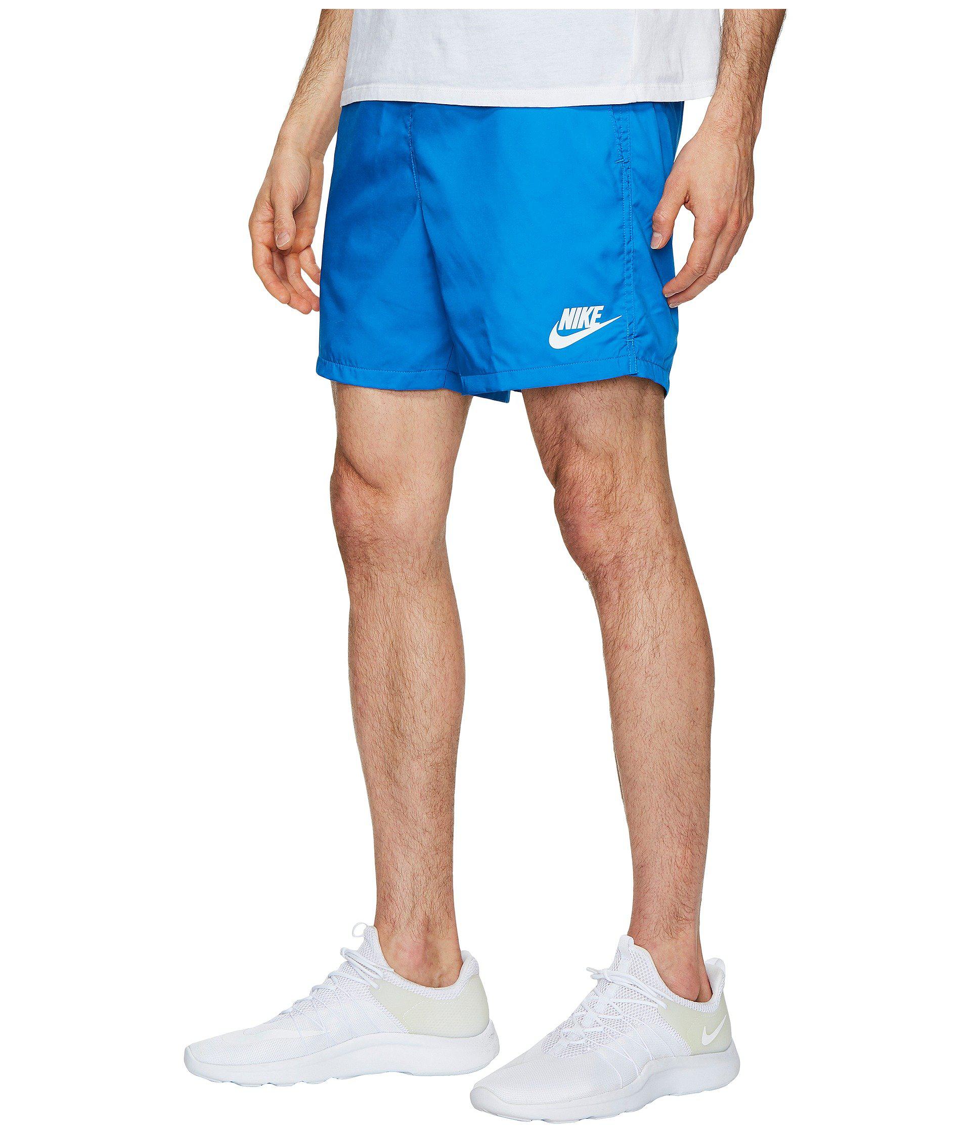 nike sportswear woven flow shorts