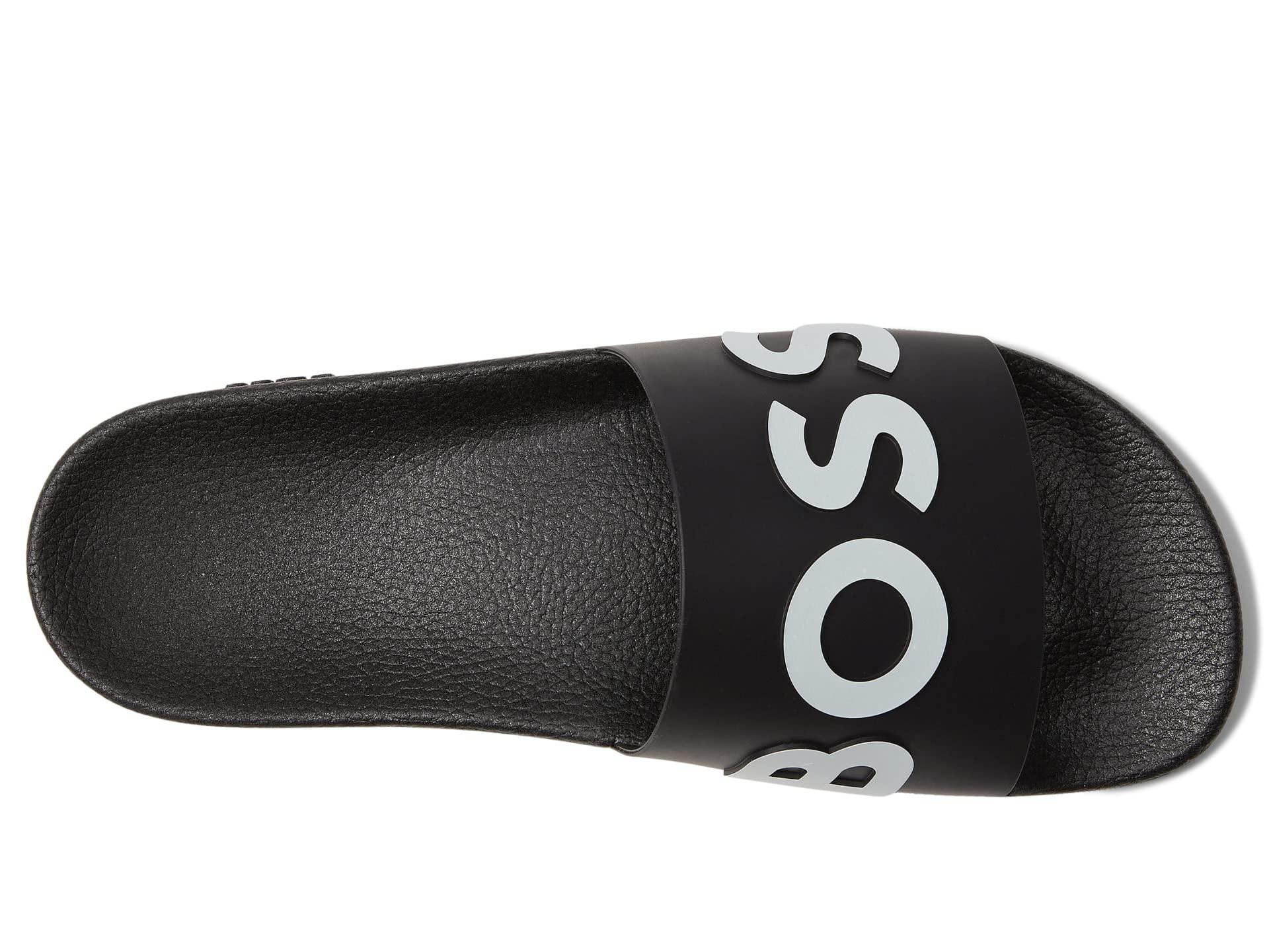 BOSS by HUGO BOSS Bay Slides in Black 