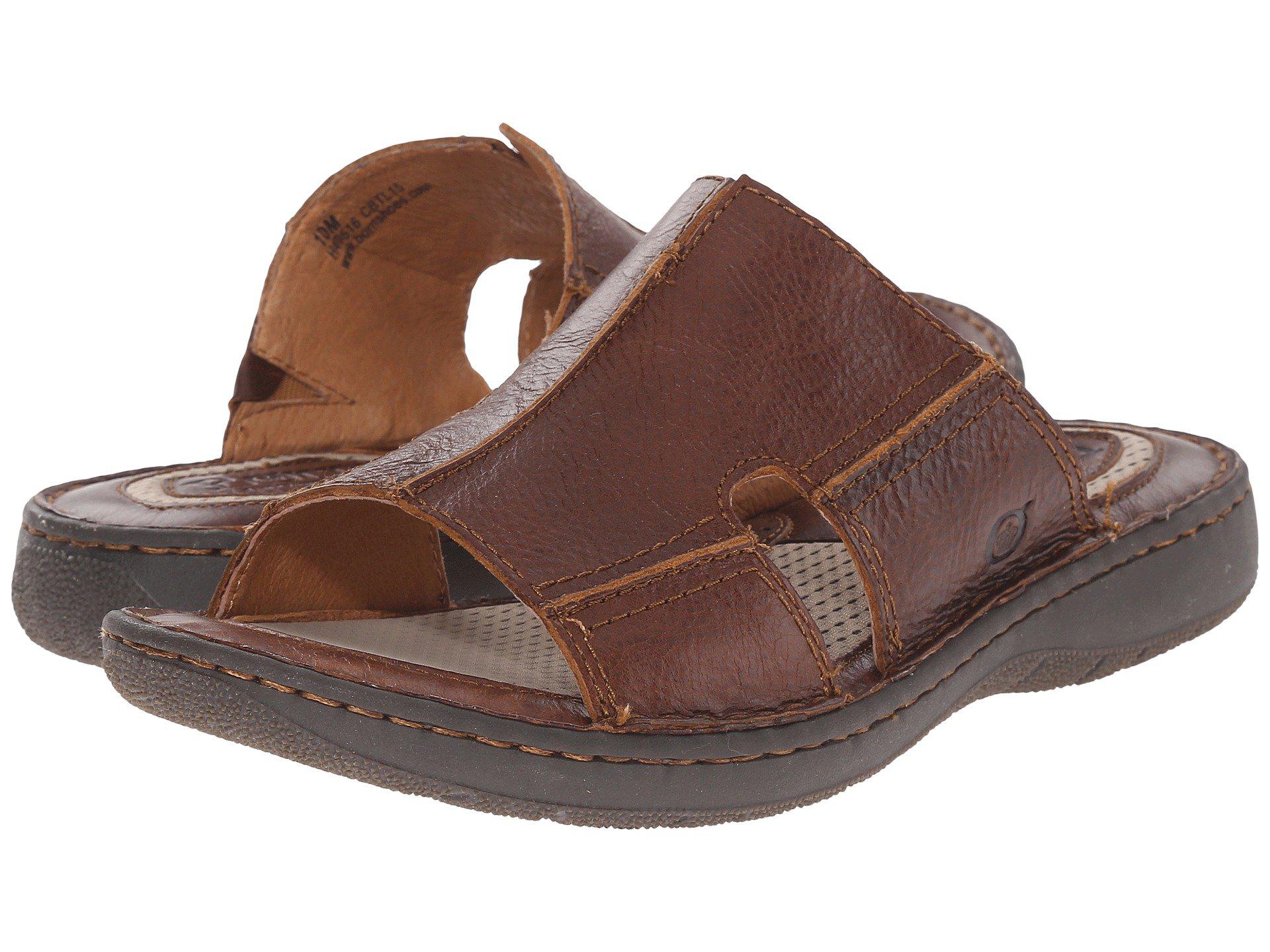 Born Jared (cymbal Full Grain Leather) Men's Sandals in Brown for Men | Lyst
